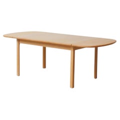2003 Tavolino da caffè Hans J. Wegner GETAMA 100 anni di giubileo in Oak massiccio