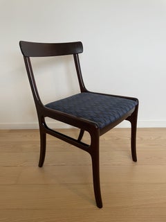 Ole Wanscher set of Six Rungstedlund Mahogany Dining Chairs