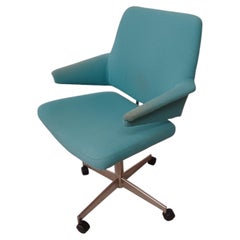 Fauteuil de bureau danois réglable des années 1960, signé Jørgen Rasmussen. Choix de revêtements