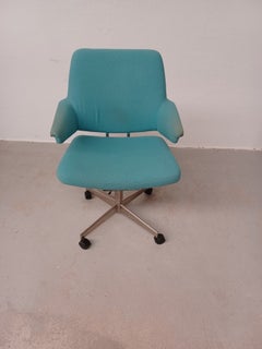 Fauteuil de bureau danois réglable des années 1960, signé Jørgen Rasmussen. Choix de revêtements