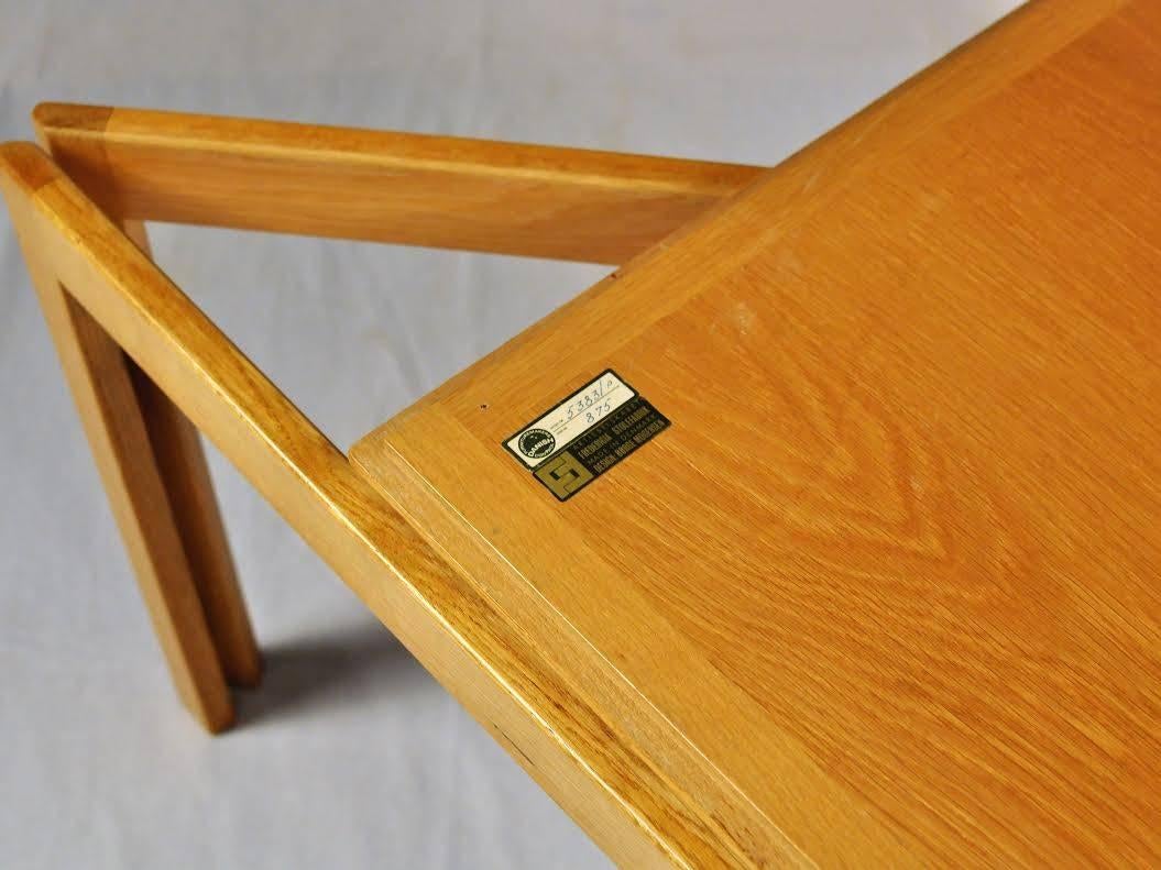 Mid-20th Century 1960s, Børge Mogensen Model 5383 Oak Side Tables