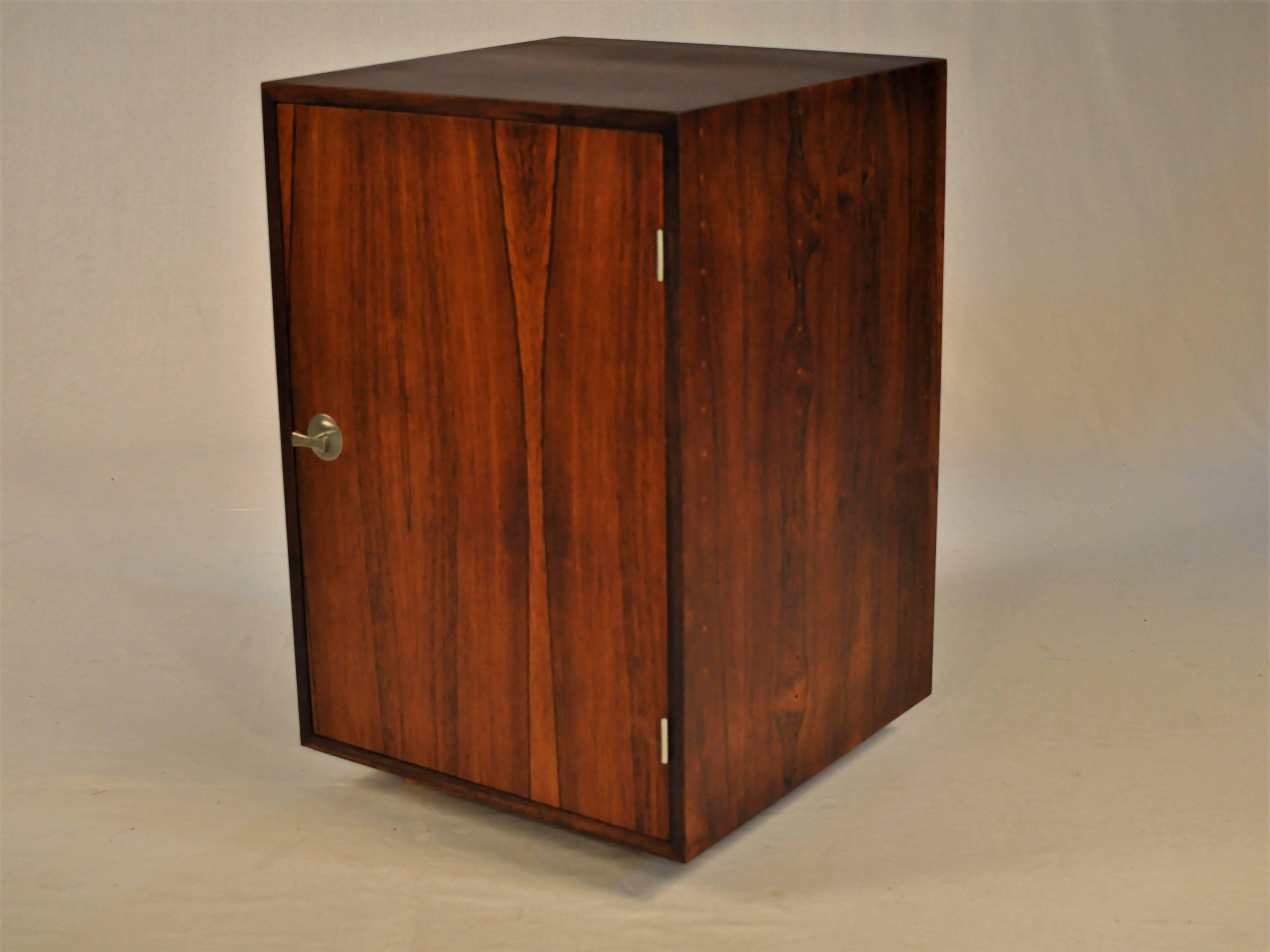 Danish 1960s Finn Juhl Rosewood Diplomat Storage Cabinets and Book Cases