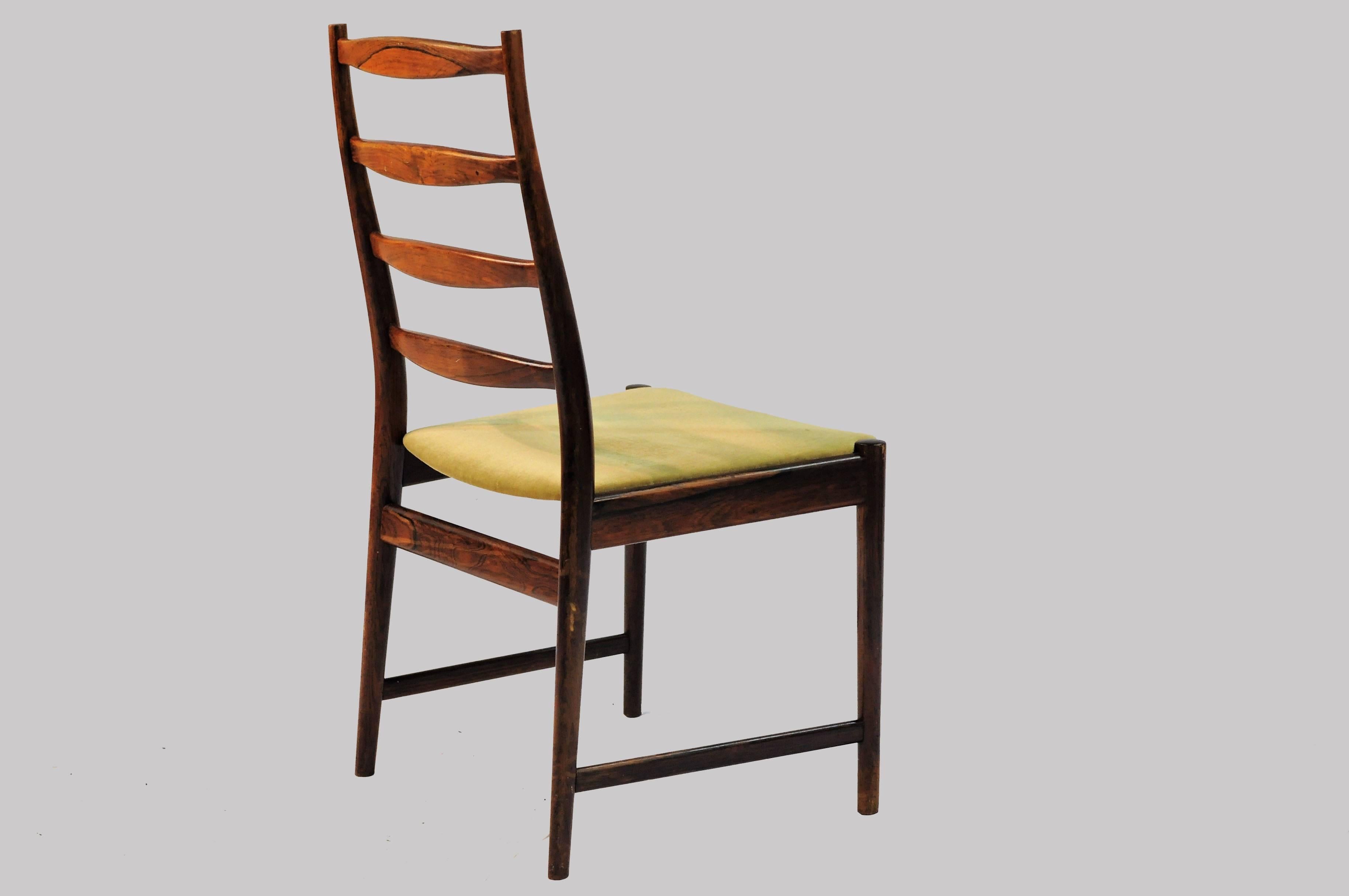 Mid-20th Century 1960s Torbjorn Alfdal - Six Dining Chairs in Rosewood with choice of upholstery