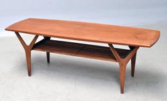 1960s Henning Kjaernulf Coffee Table in Teak