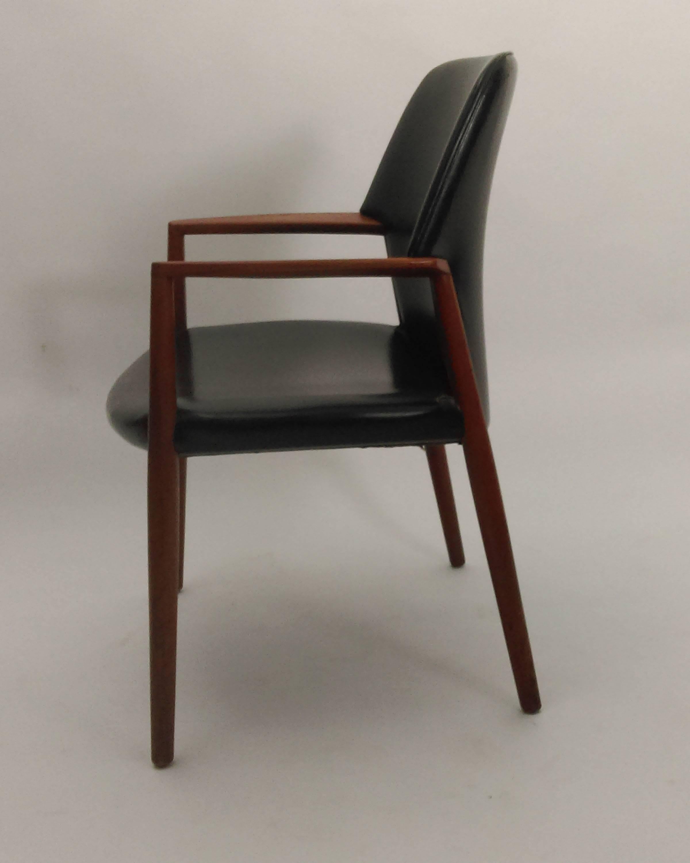 Danish 1950s Aksel Bender Madsen, Ejnar Larsen Armchair - Inc. Reupholstery