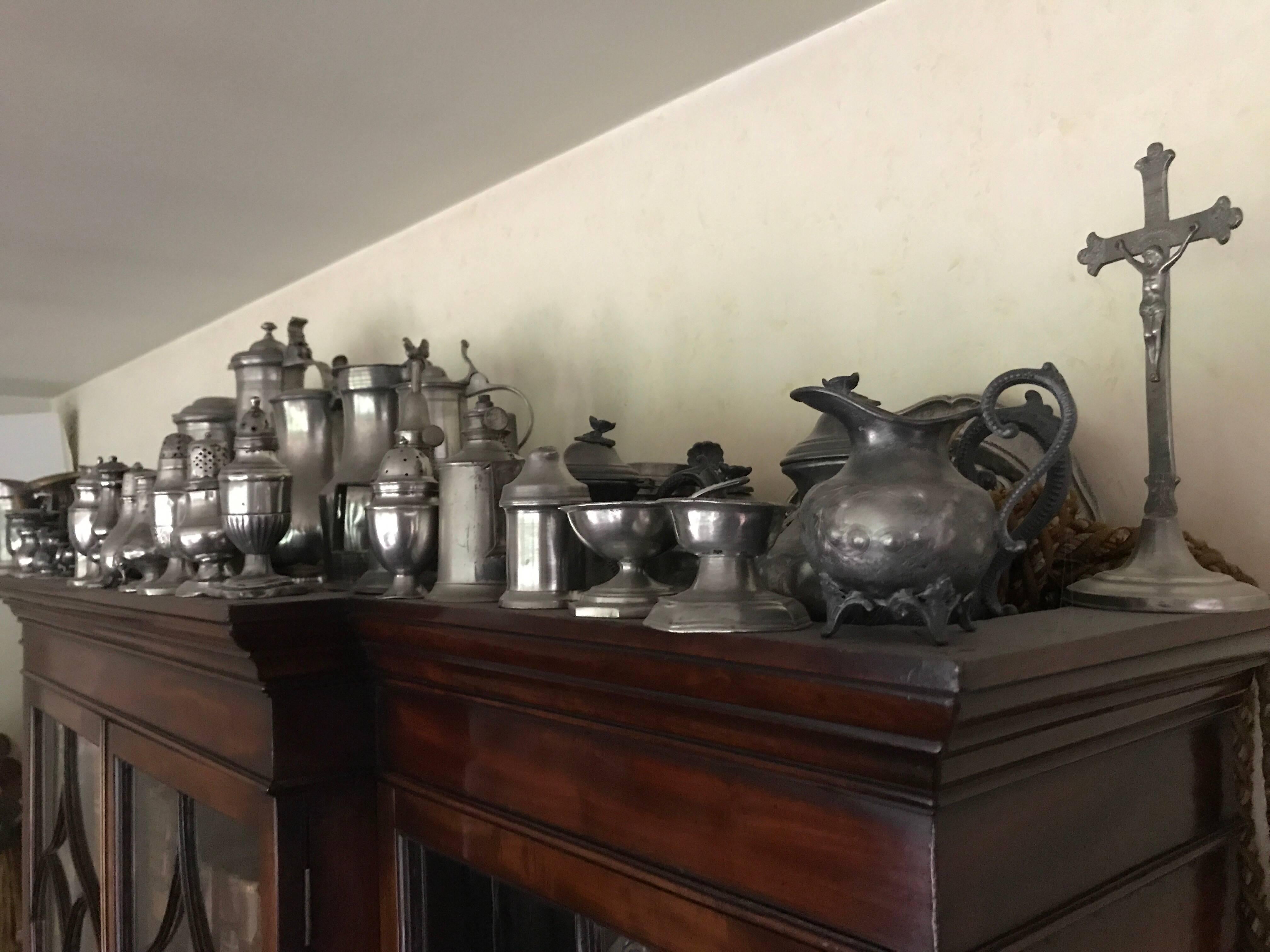 Wonderful “Pewter” Collection off  47 Items  for  1 price 18th and 19th Century! For Sale 1
