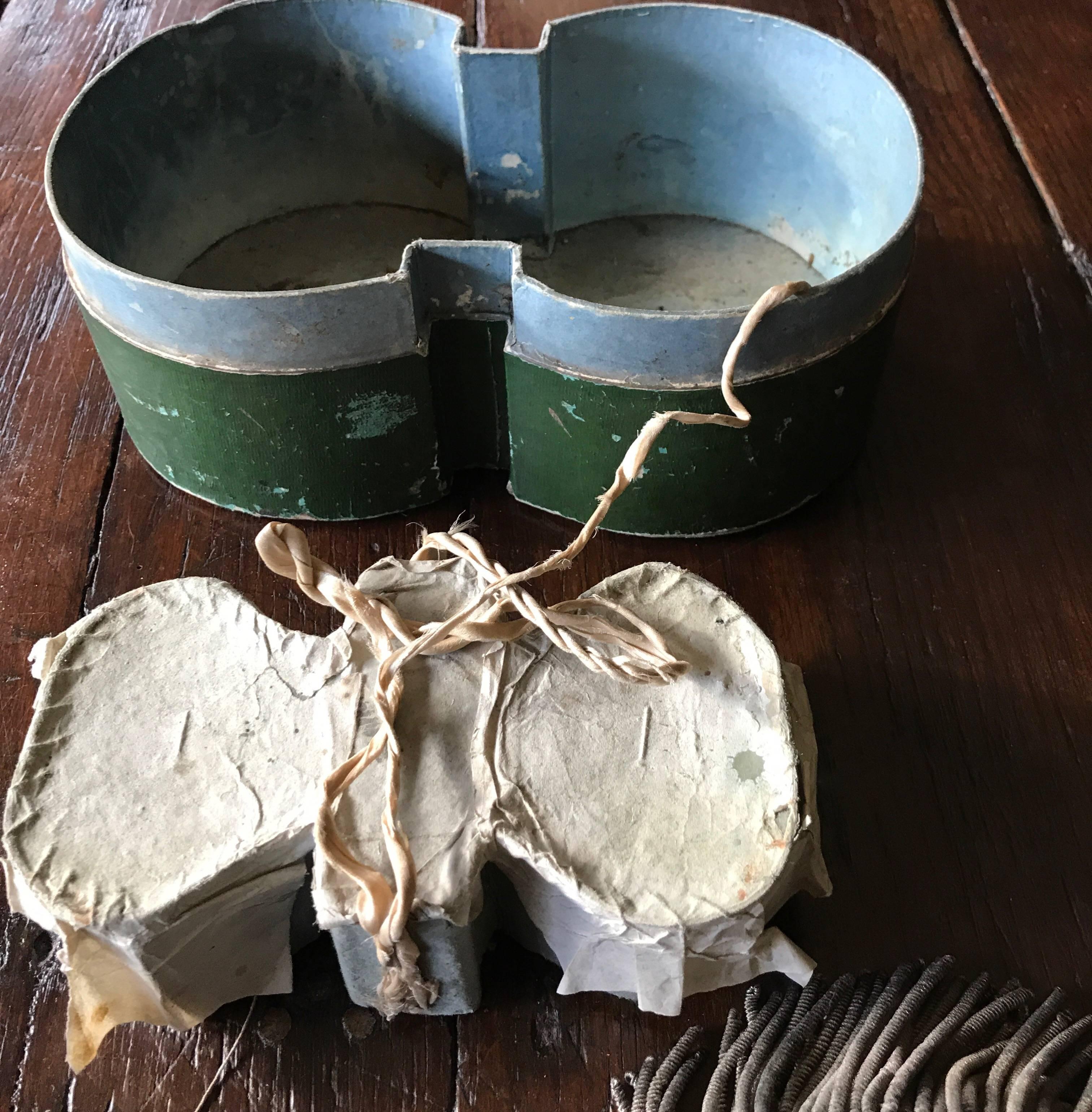 Late 19th Century Silver German Military Epaulets 19th Century Complete with Original Box For Sale