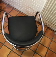 Nr 33 Thonet Steel Chroom Chair Hans and Wassily Luckhardt by Mucke-Melder