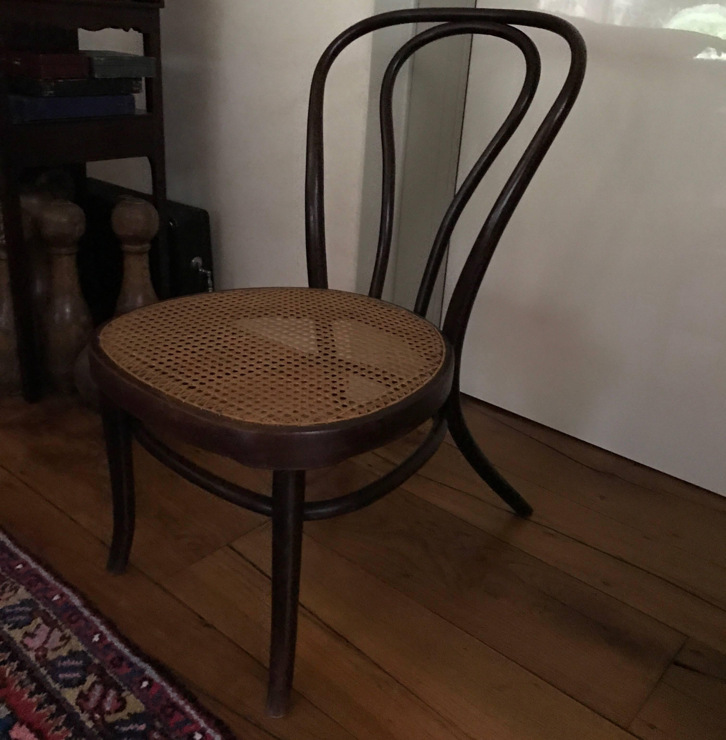 Art Deco Nanny Chair by Kohn 'Thonet Biggest Competition' 1904 Ammensessel Nr 12811 For Sale