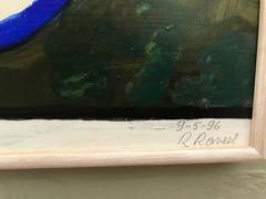 Roger Raveel "Complementaire Avond" 1996 Oil on Panel