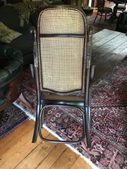 Thonet  bentwood Nr2 Fireside Armchair Kaminfauteuil Adjustable in Height, 1900!