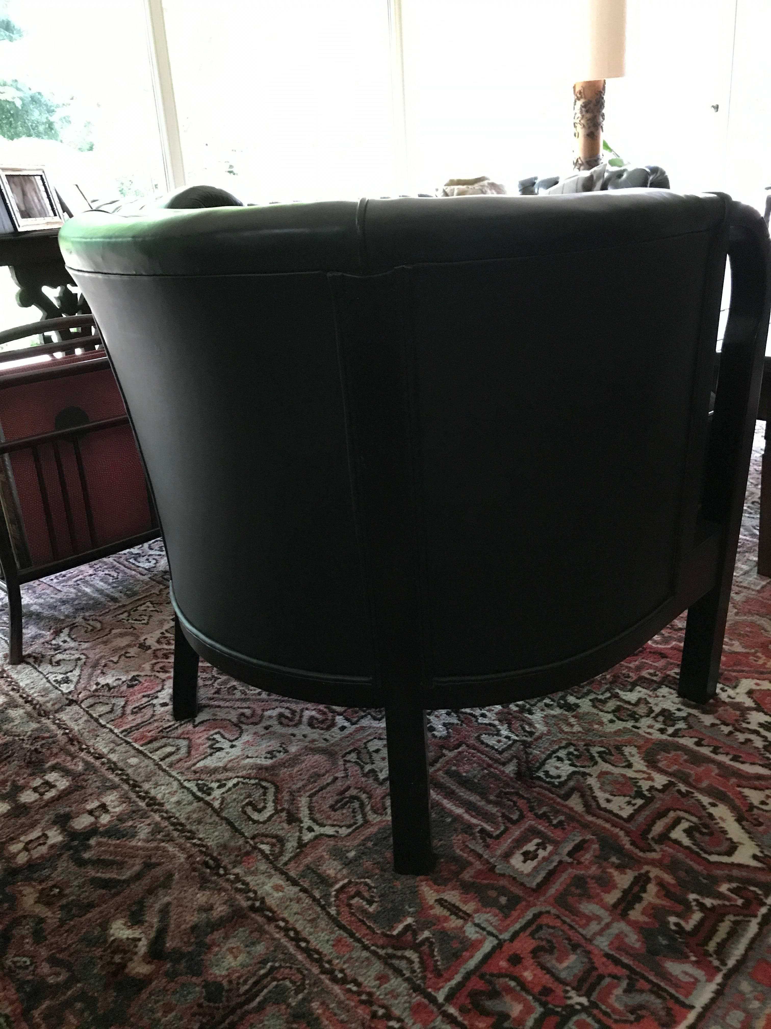 Other Club  bentwood Armchair Thonet, 1911-1915 Labeled Newly Upholstered in Leather!