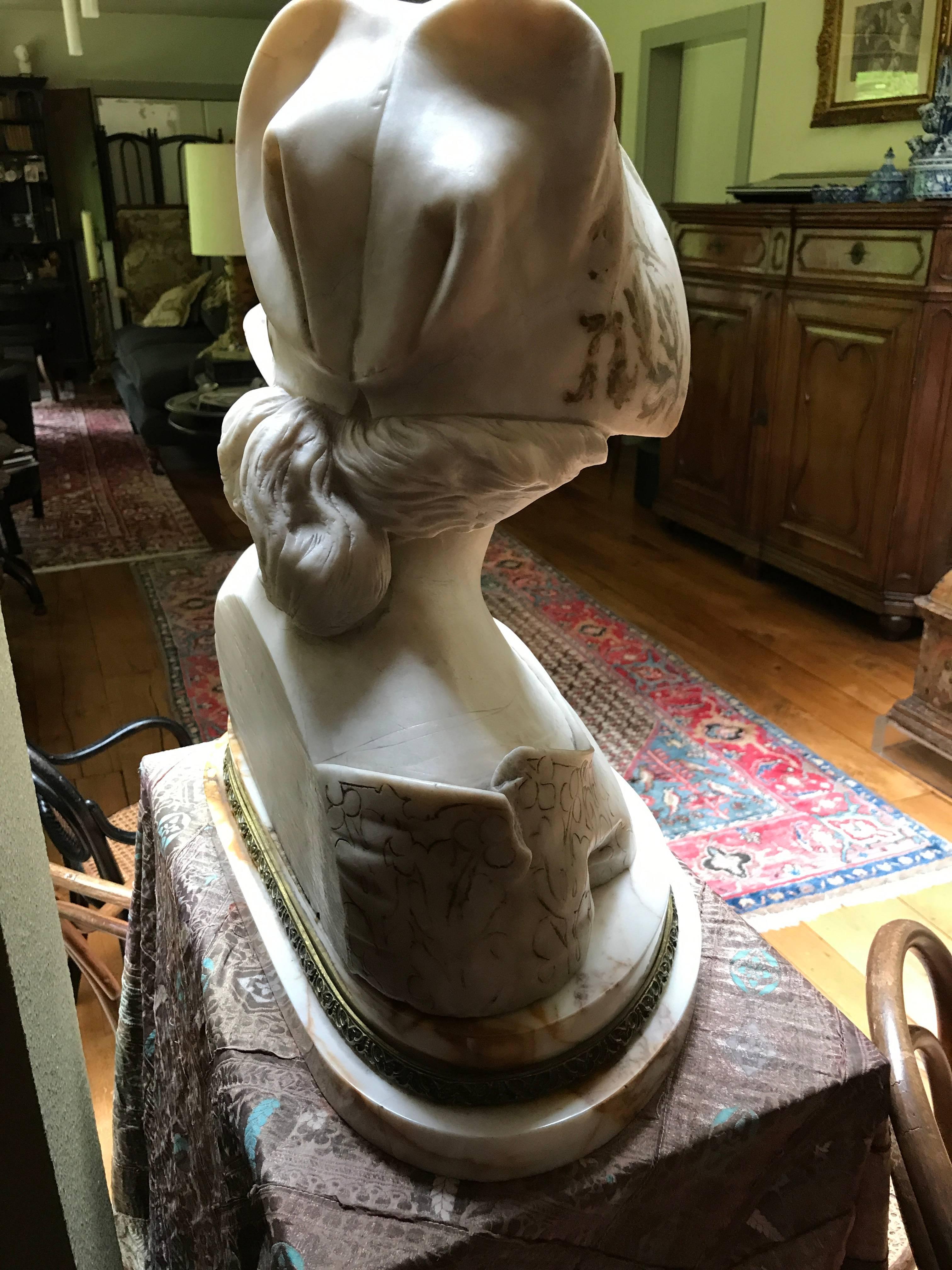 bust of a woman
