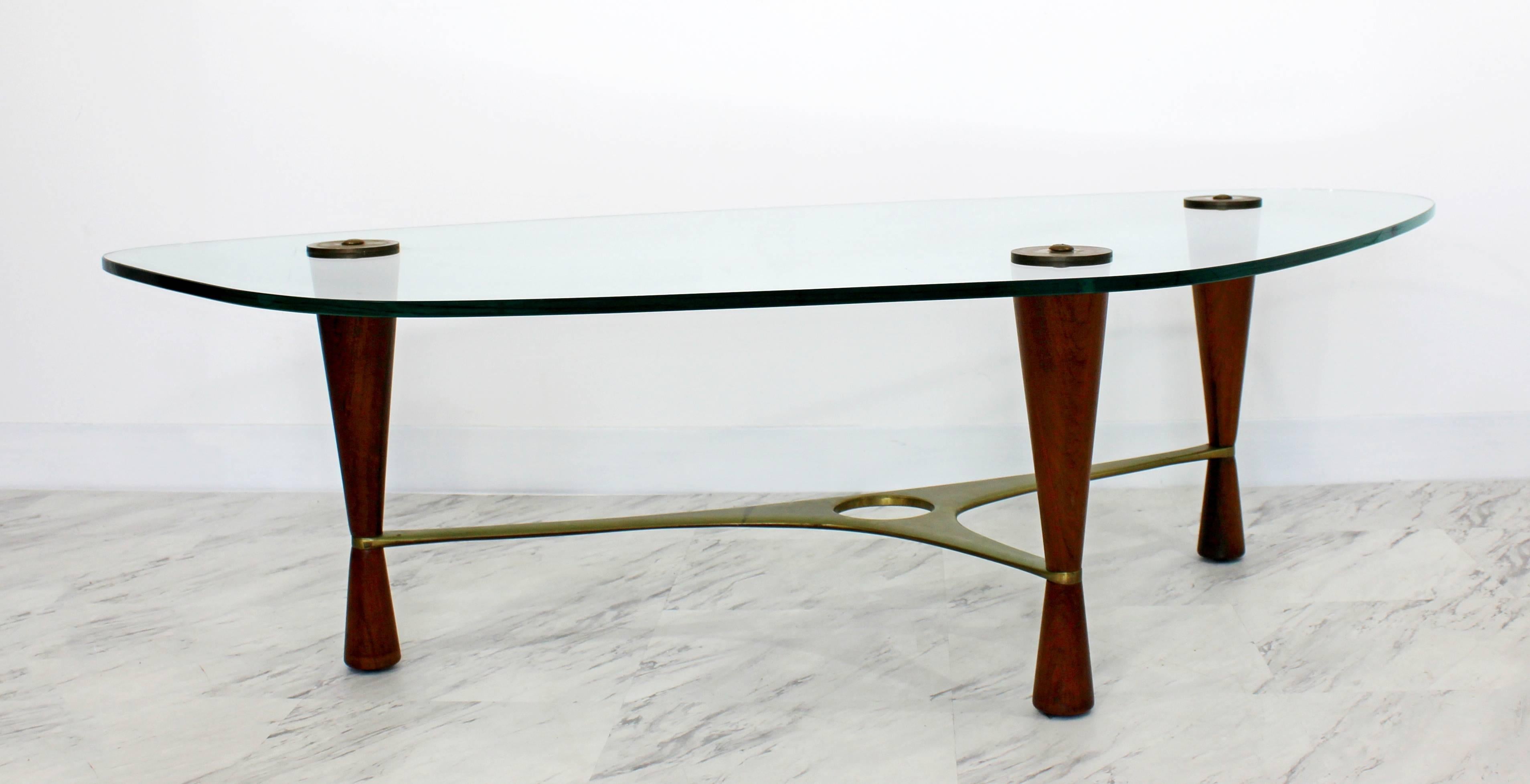 Mid-Century Modern Coffee Table Model 5309 by Edward Wormley for Dunbar, 1953 In Good Condition In Keego Harbor, MI