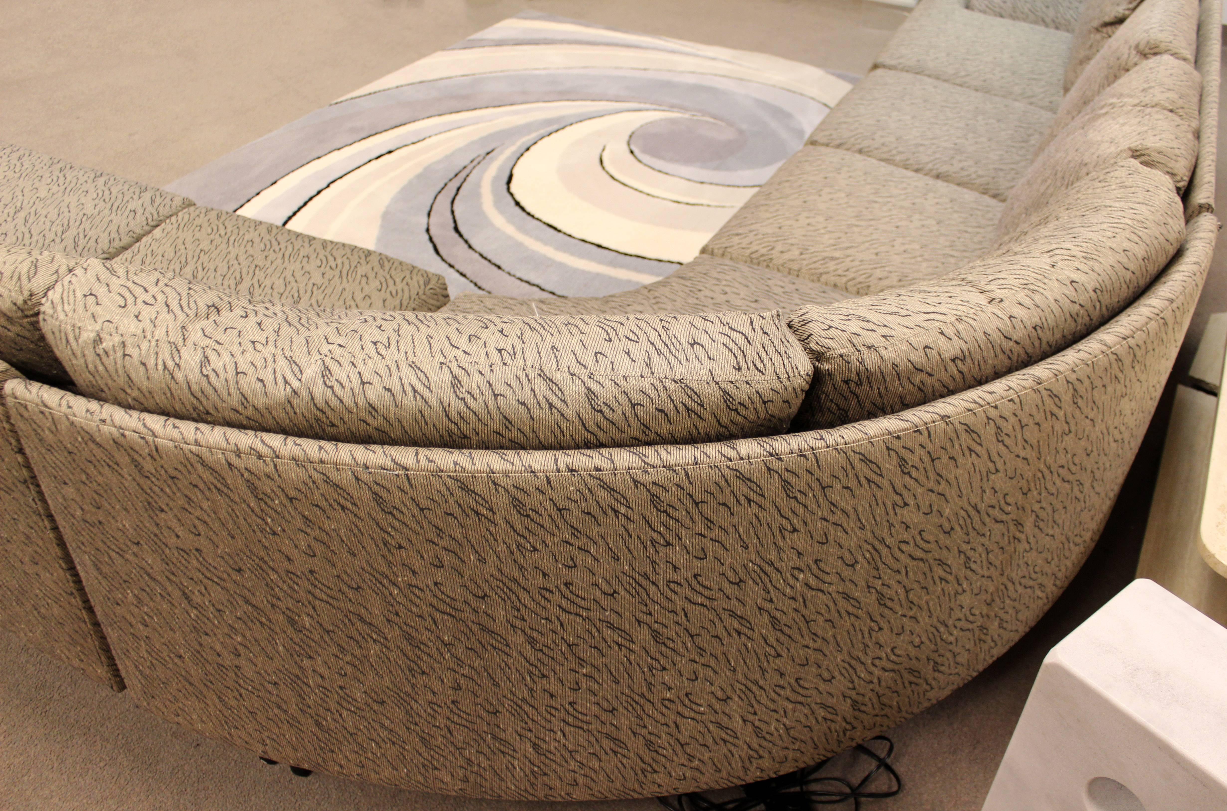Mid-Century Modern Milo Baughman for Thayer Coggin Three-Piece Sectional Sofa 3