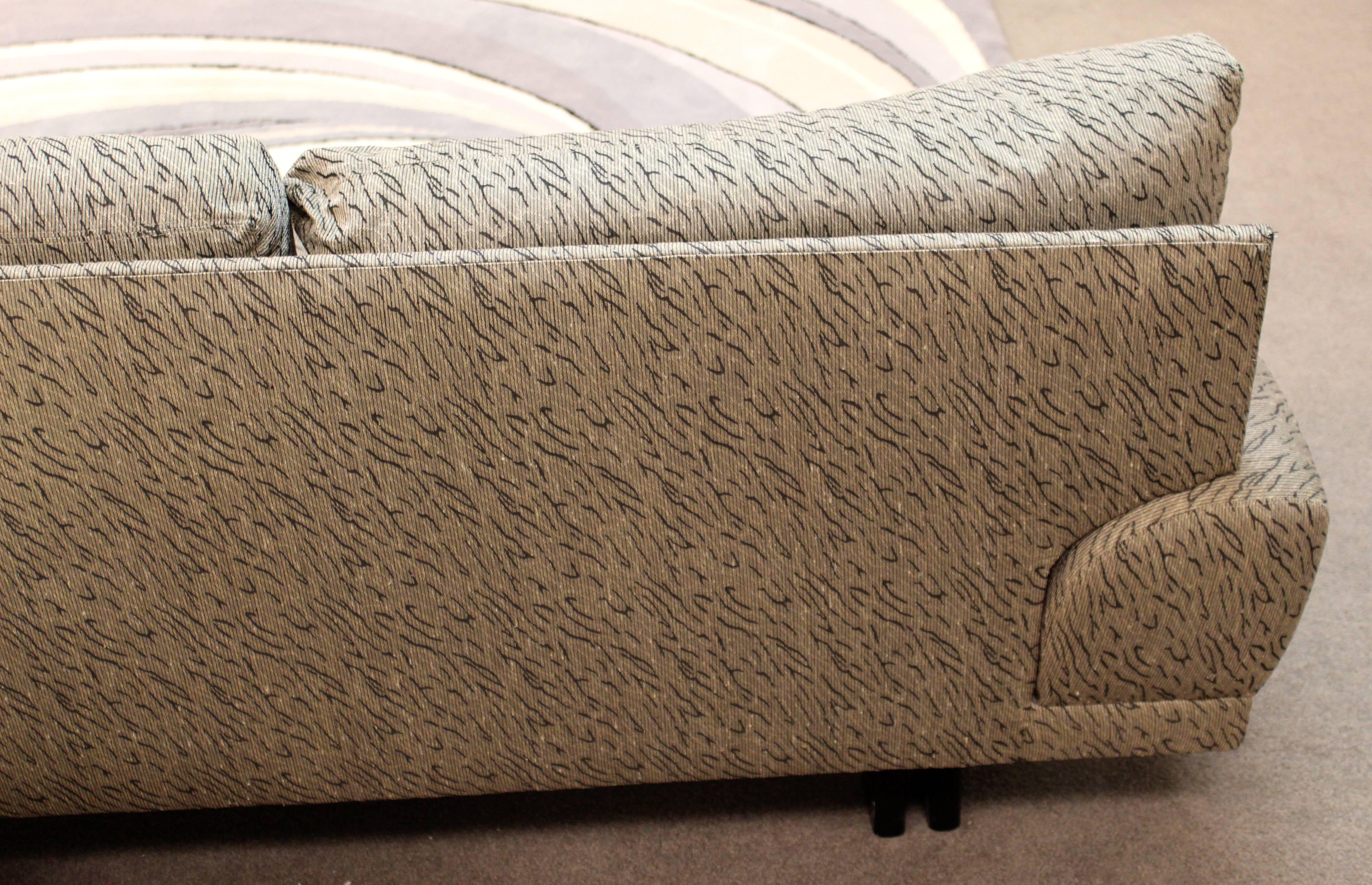 Mid-Century Modern Milo Baughman for Thayer Coggin Three-Piece Sectional Sofa 4