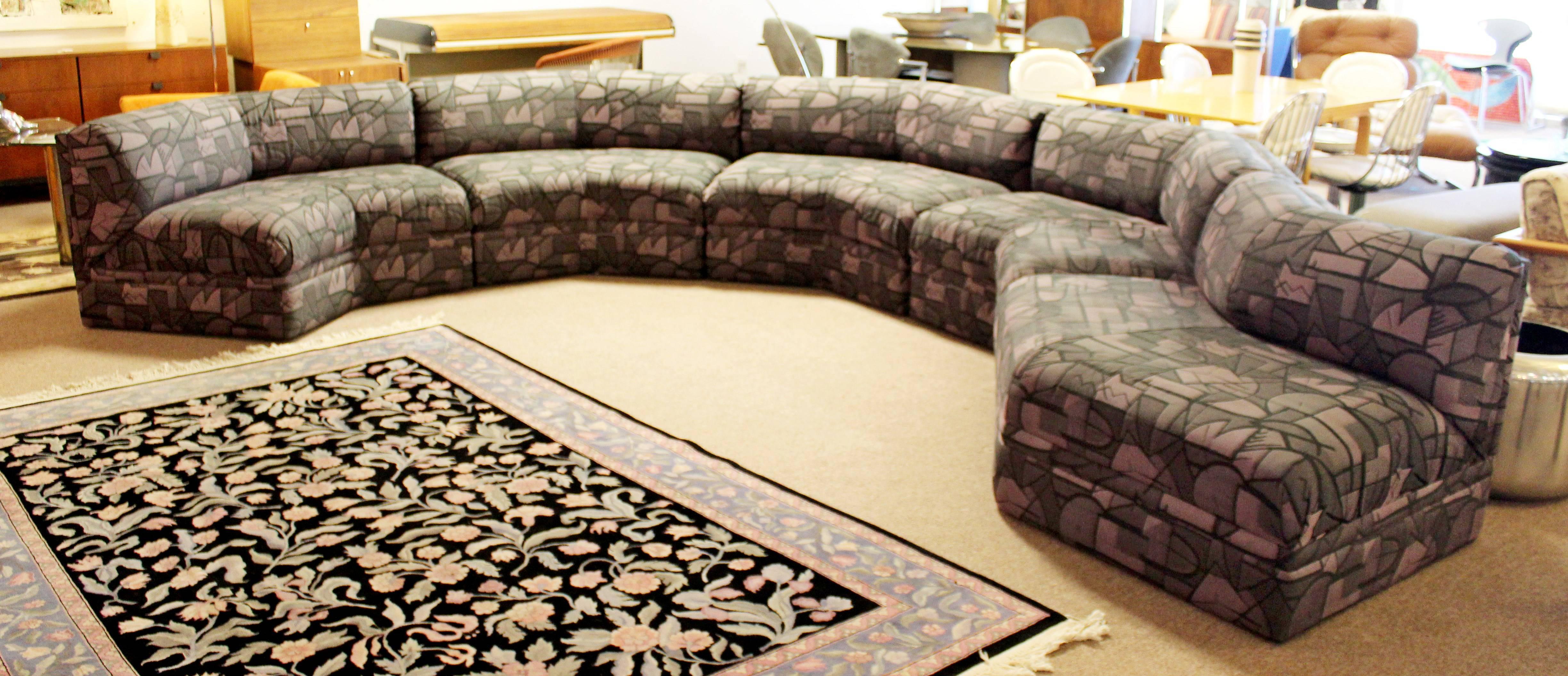 Mid-Century Modern Milo Baughman Thayer Coggin Five-Piece Sectional Sofa 1