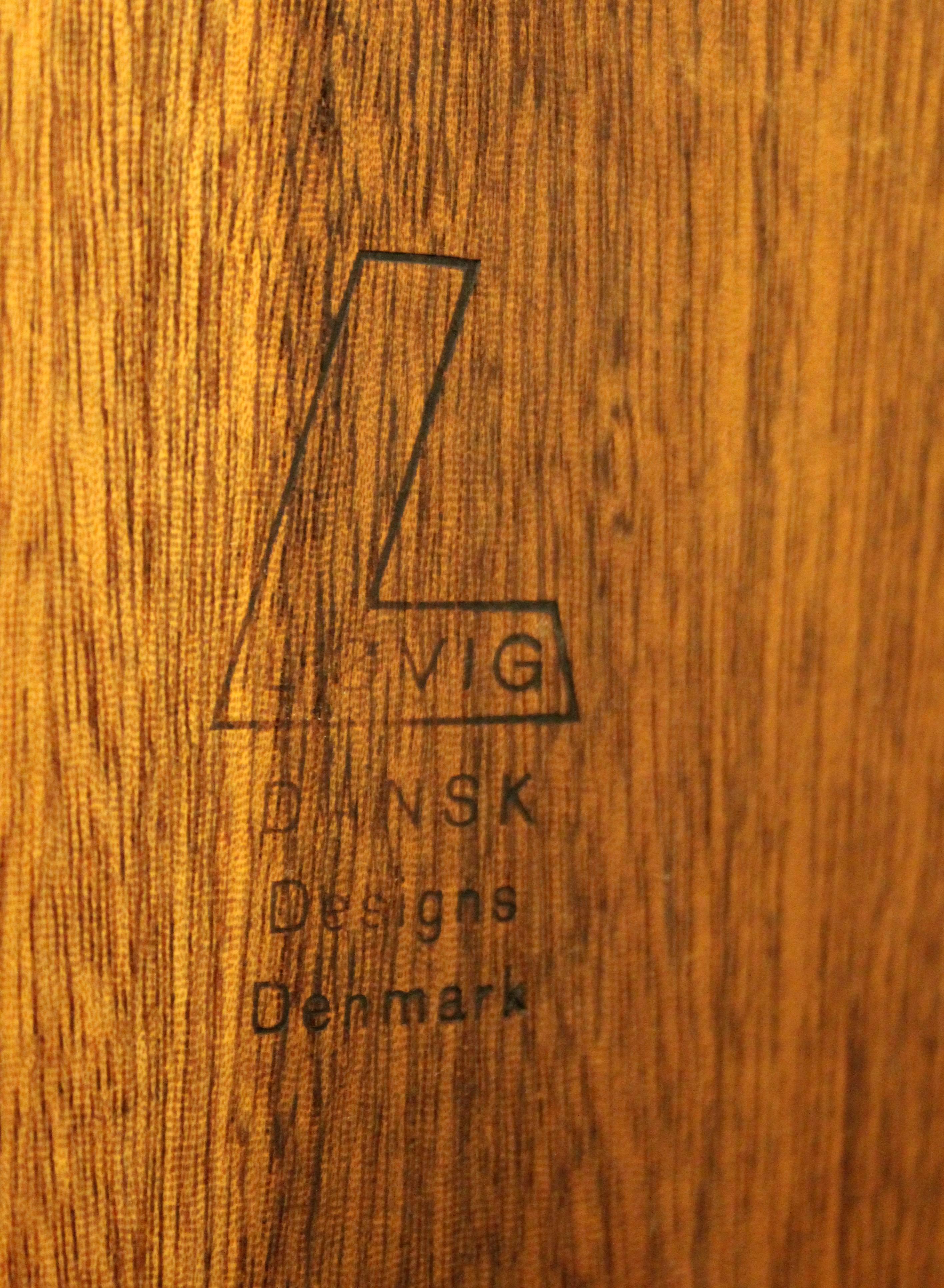 Mid-Century Modern Peter Lovig Nielsen Rosewood Bookcase Credenza 1960s Danish 4