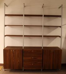 Mid-Century Modern George Nelson Herman Miller Style CSS Wall Unit, 1960s