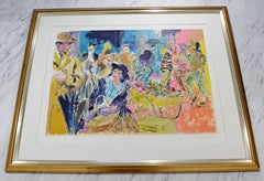 Mid-Century Modern Leroy Neiman Litho Signed Numbered 1/300 My Fair Lady Framed