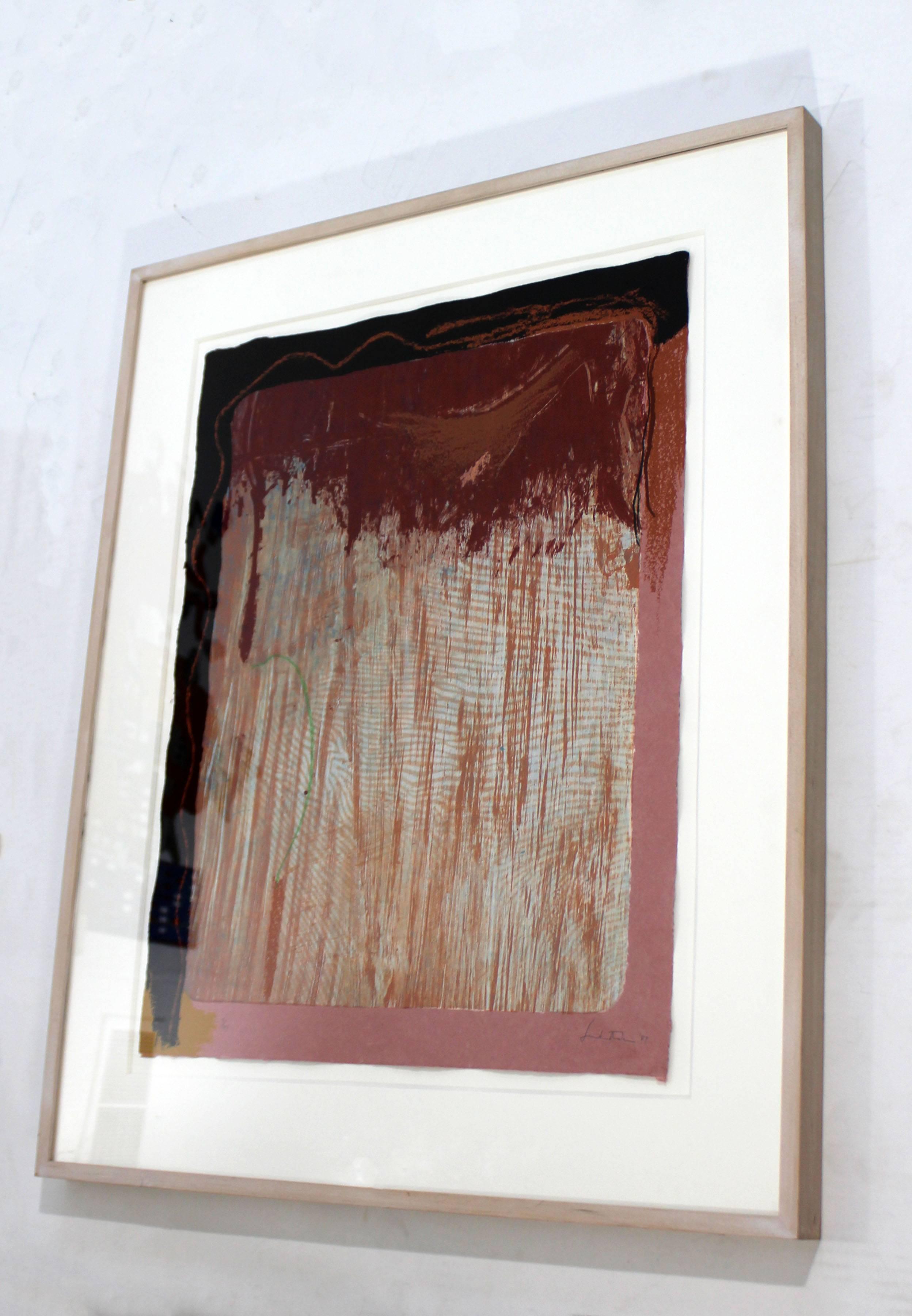 For your consideration is a lithograph of Helen Frankenthaler's 