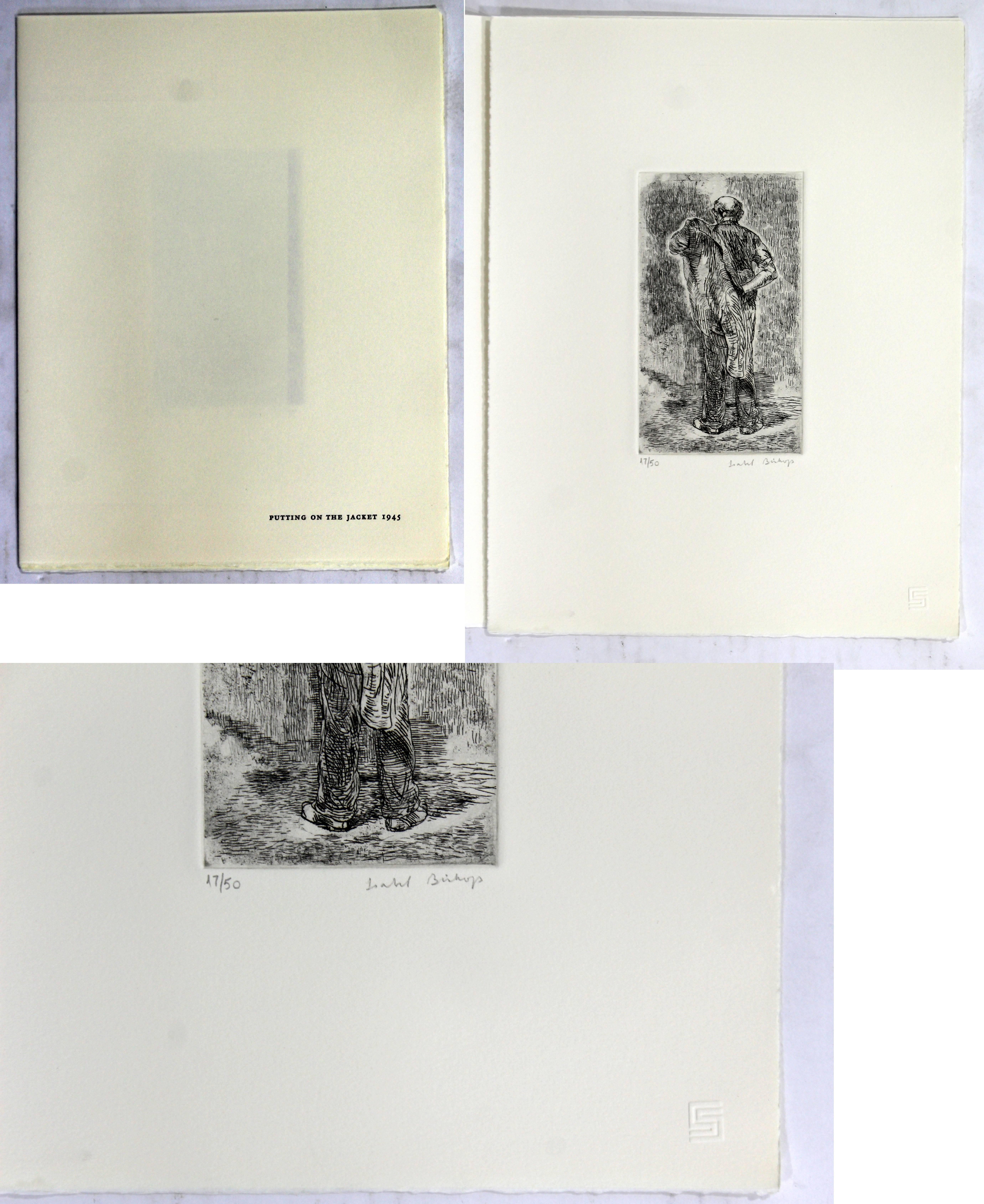 Isabel Bishop Collection of Eight Etchings Signed Numbered 17/50, 1930-1959 2