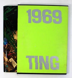 Mid-Century Modern Poetry & Art Book Signed Hot And Sour Soup, 1969 Walasse Ting