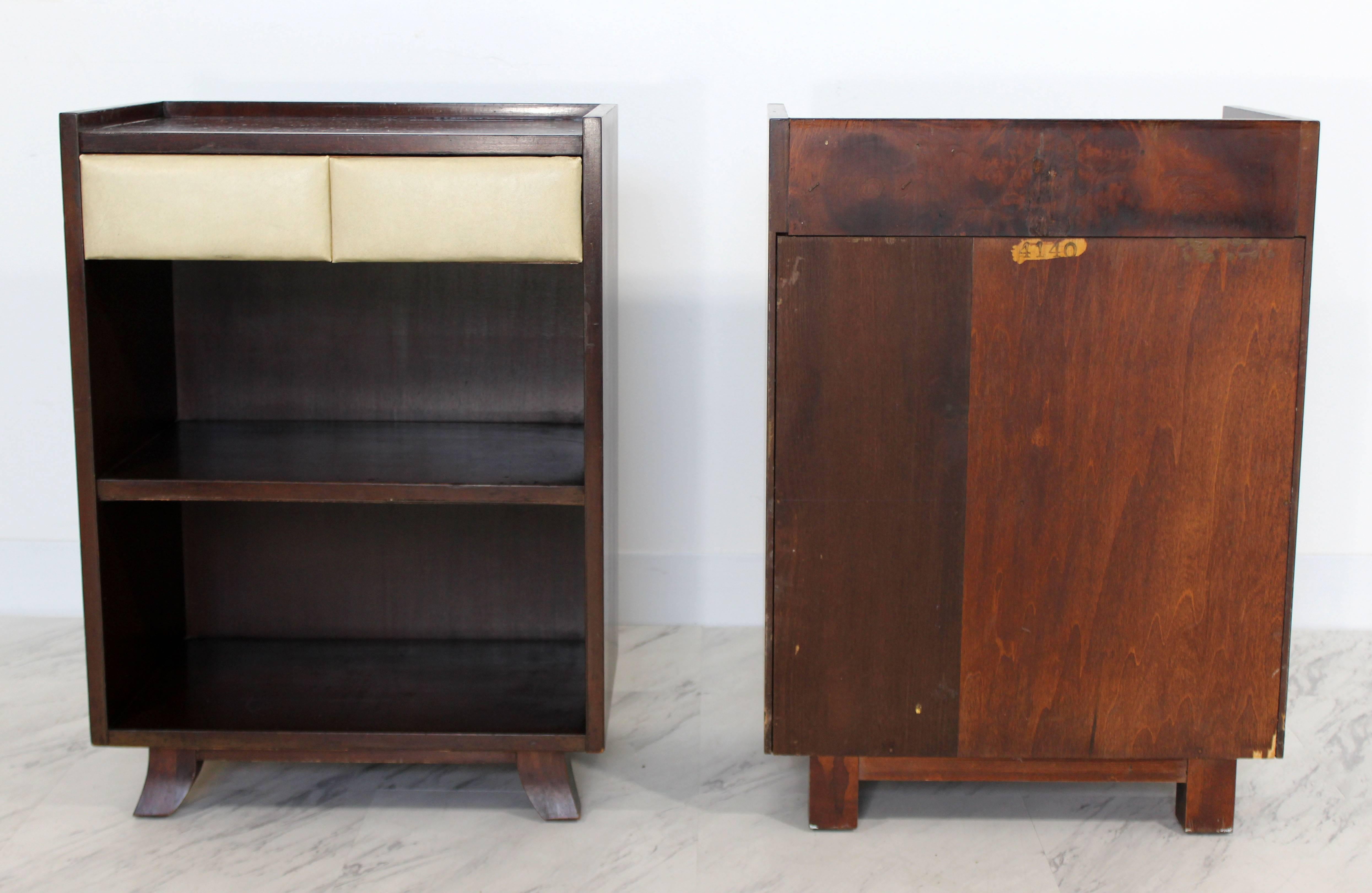 Art Deco Gilbert Rohde for Herman Miller Mahogany Seven-Piece Bedroom Set, 1930s 3