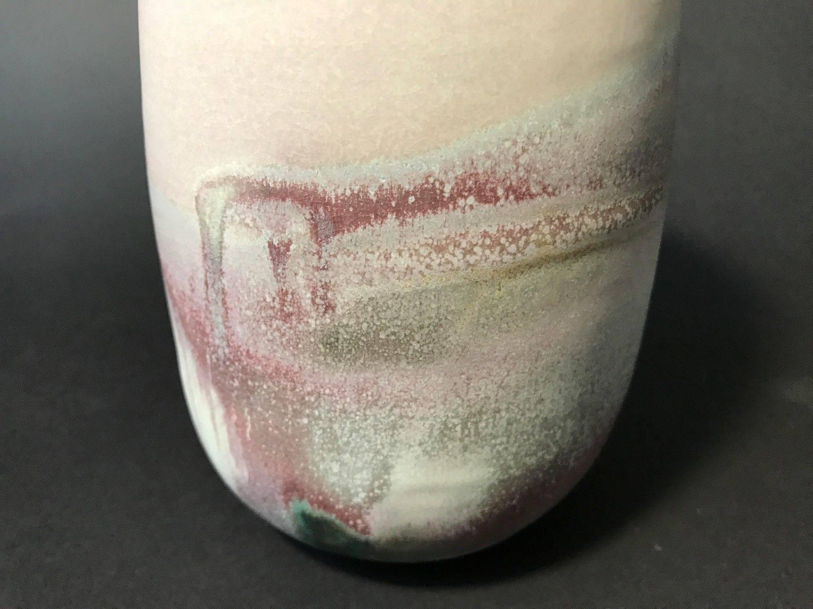 Late 20th Century Contemporary Toshiko Takaezu Ceramic Art Sculpture Moon Pot with Rattle