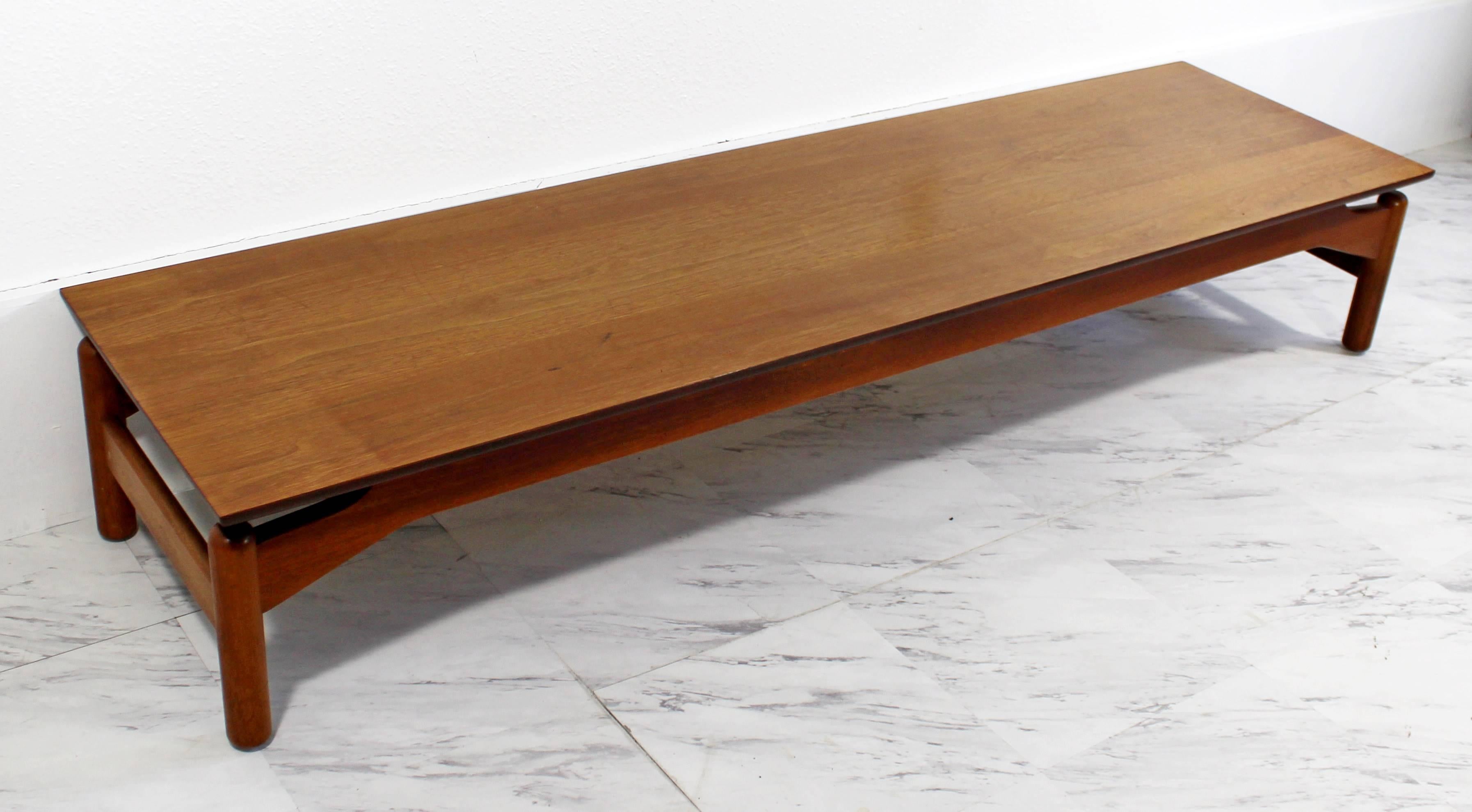 Mid-Century Modern Greta Grossman for Glenn of California Walnut Coffee Table 1
