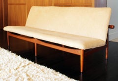 Mid-Century Modern Finn Juhl France & Son Denmark Danish Teak Rare Japan Sofa