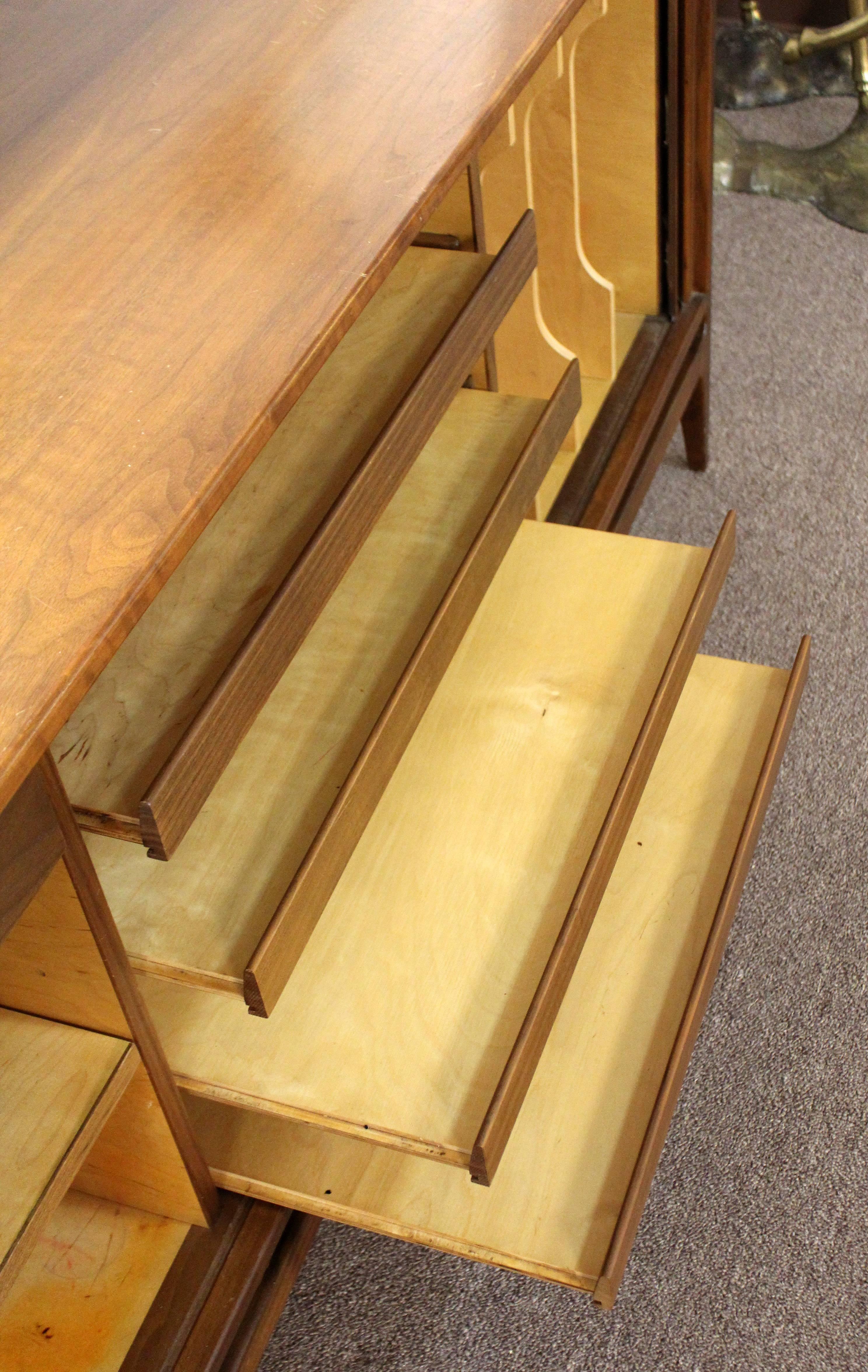 Mid-Century Modern Richard Thompson Tambour Door Credenza Glenn of California 2