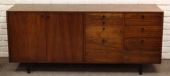 Mid-Century Modern Ward Bennett for Lehigh Furniture Walnut Credenza, 1965