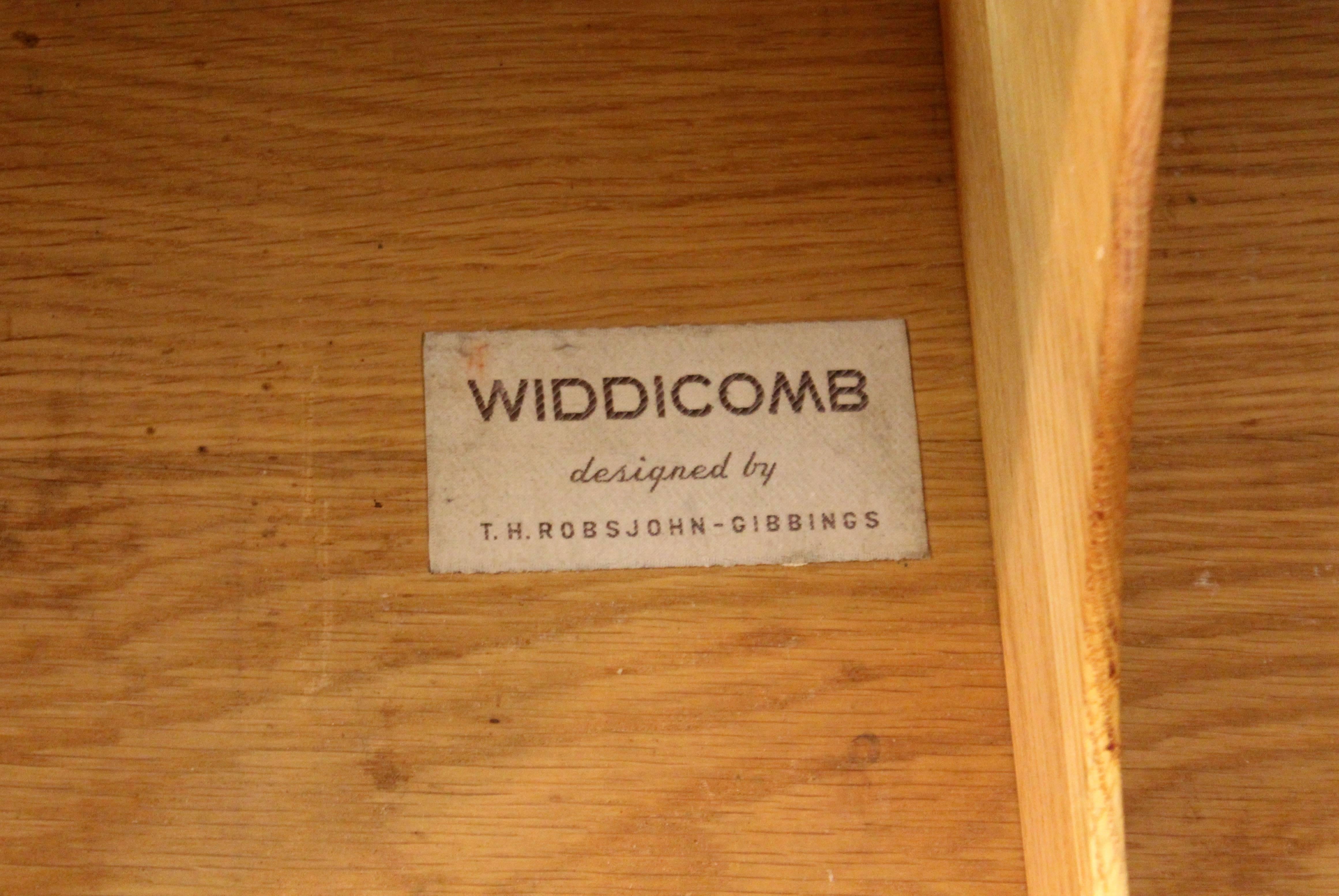 Mid-Century Modern Robsjohn-Gibbings for Widdicomb Six-Drawer Walnut Dresser 3