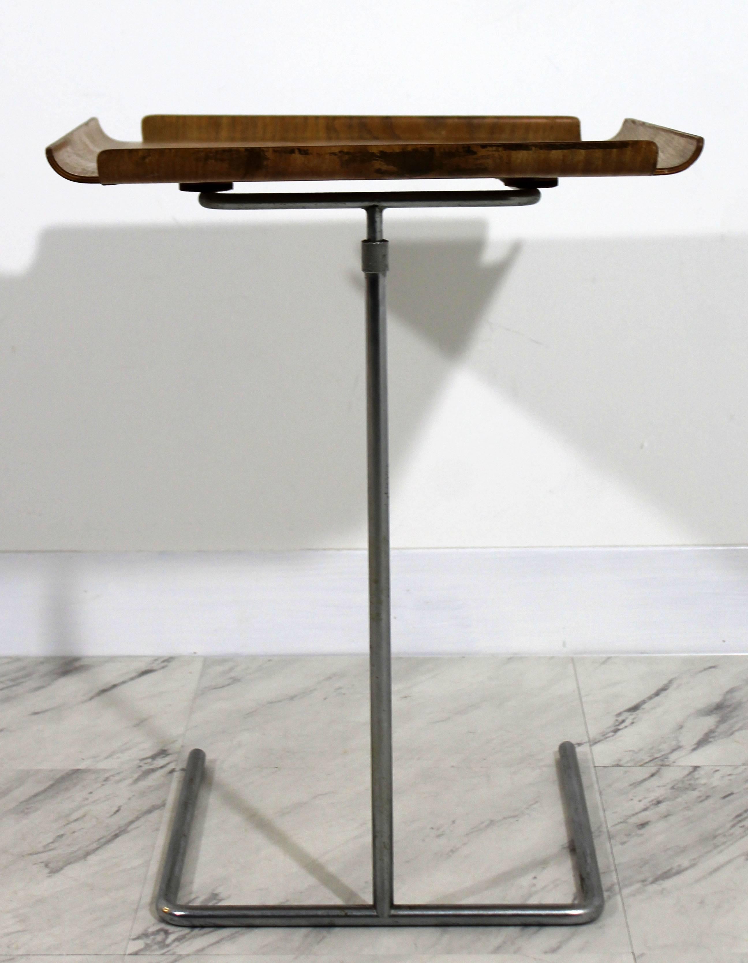 mid century modern tray table