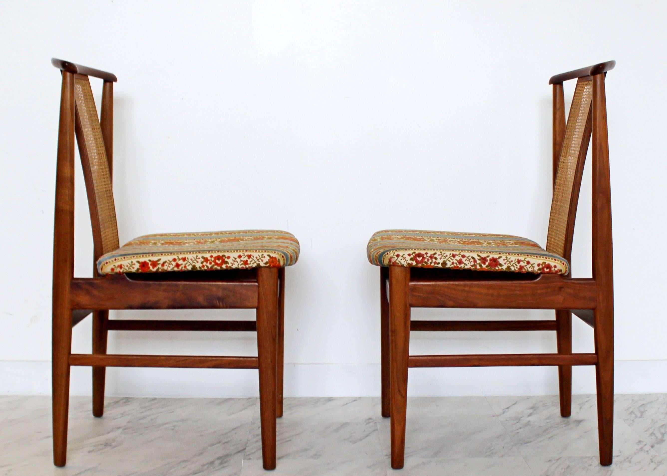 Mid-20th Century Mid-Century Modern Folke Olsson for DUX Set of Eight Side Dining Chairs, 1960s