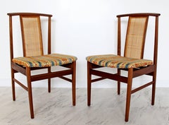 Mid-Century Modern Folke Olsson for DUX Set of Eight Side Dining Chairs, 1960s