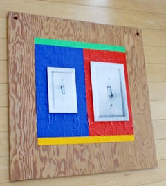 Contemporary Lucio Pozzi Hanging Wall Art Signed Titled, 2001