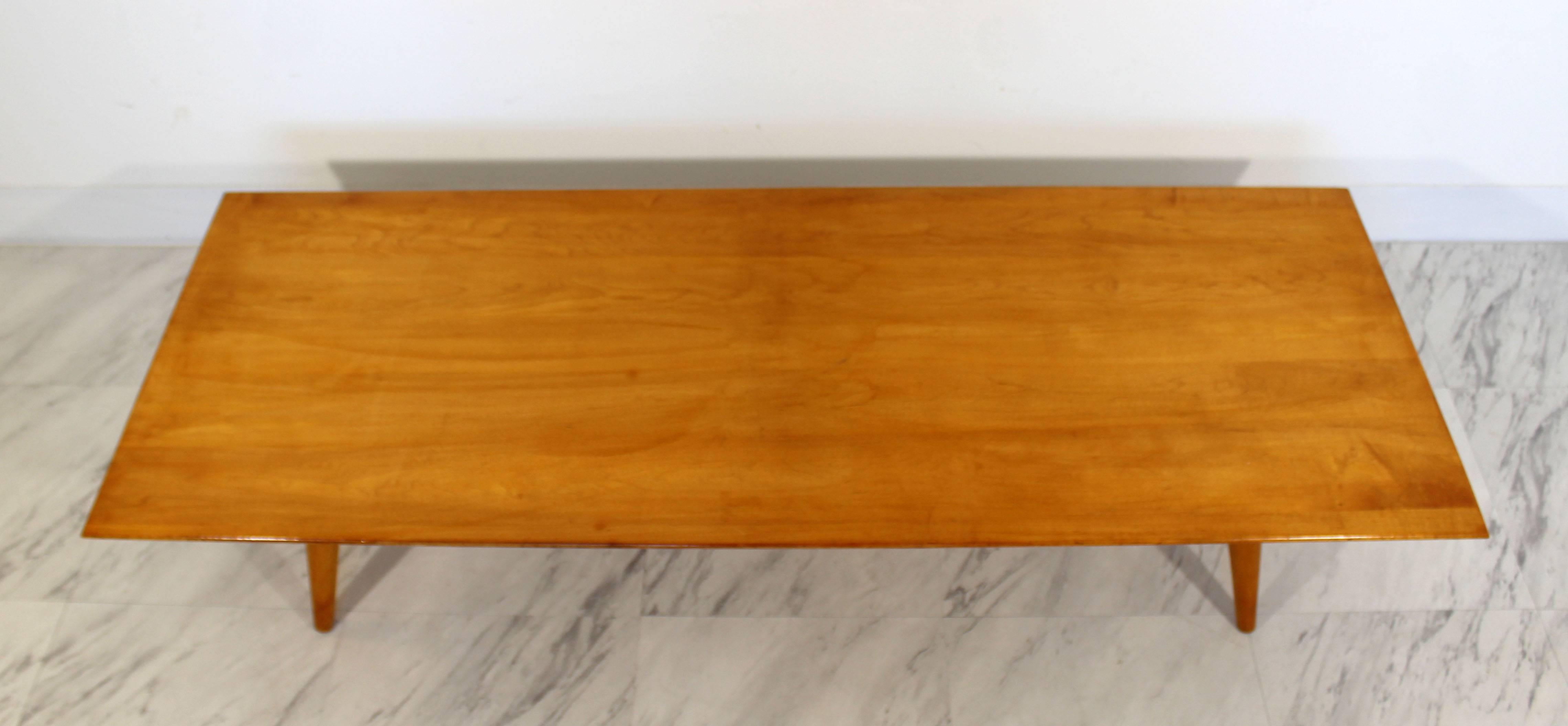 Mid-Century Modern Paul McCobb Planner Group Coffee Table and Cabinet Bench 2