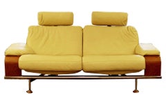Contemporary Modern Nelo Sweden Reclining Sofa Pair of Reclining Lounge Chairs