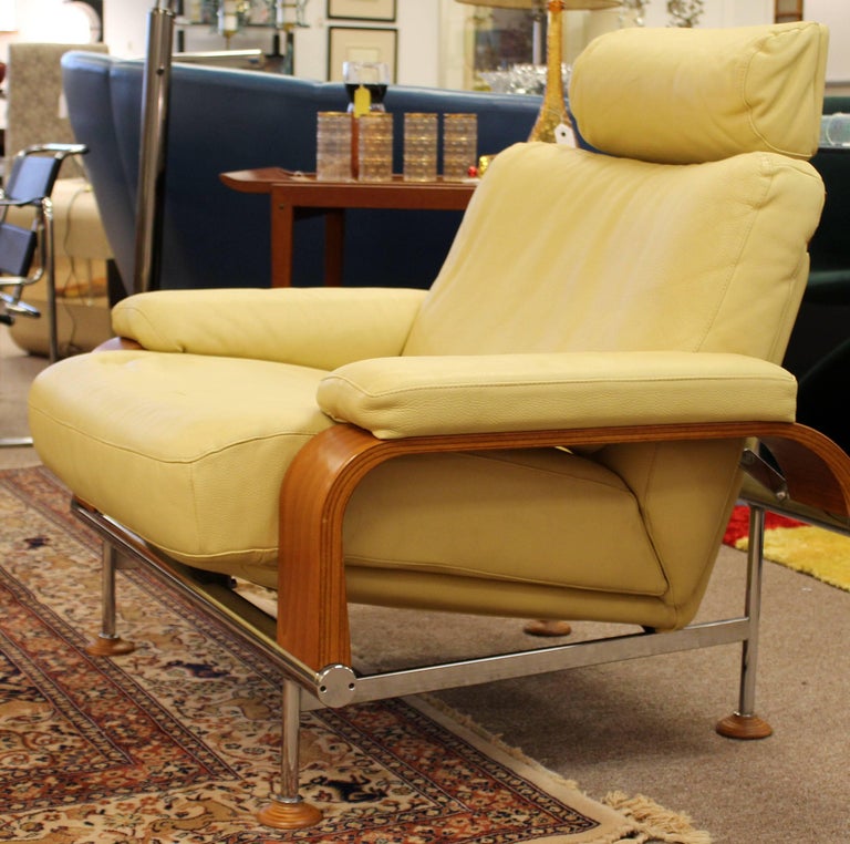 Contemporary Modern Nelo Sweden Reclining Sofa Pair of Reclining Lounge ...