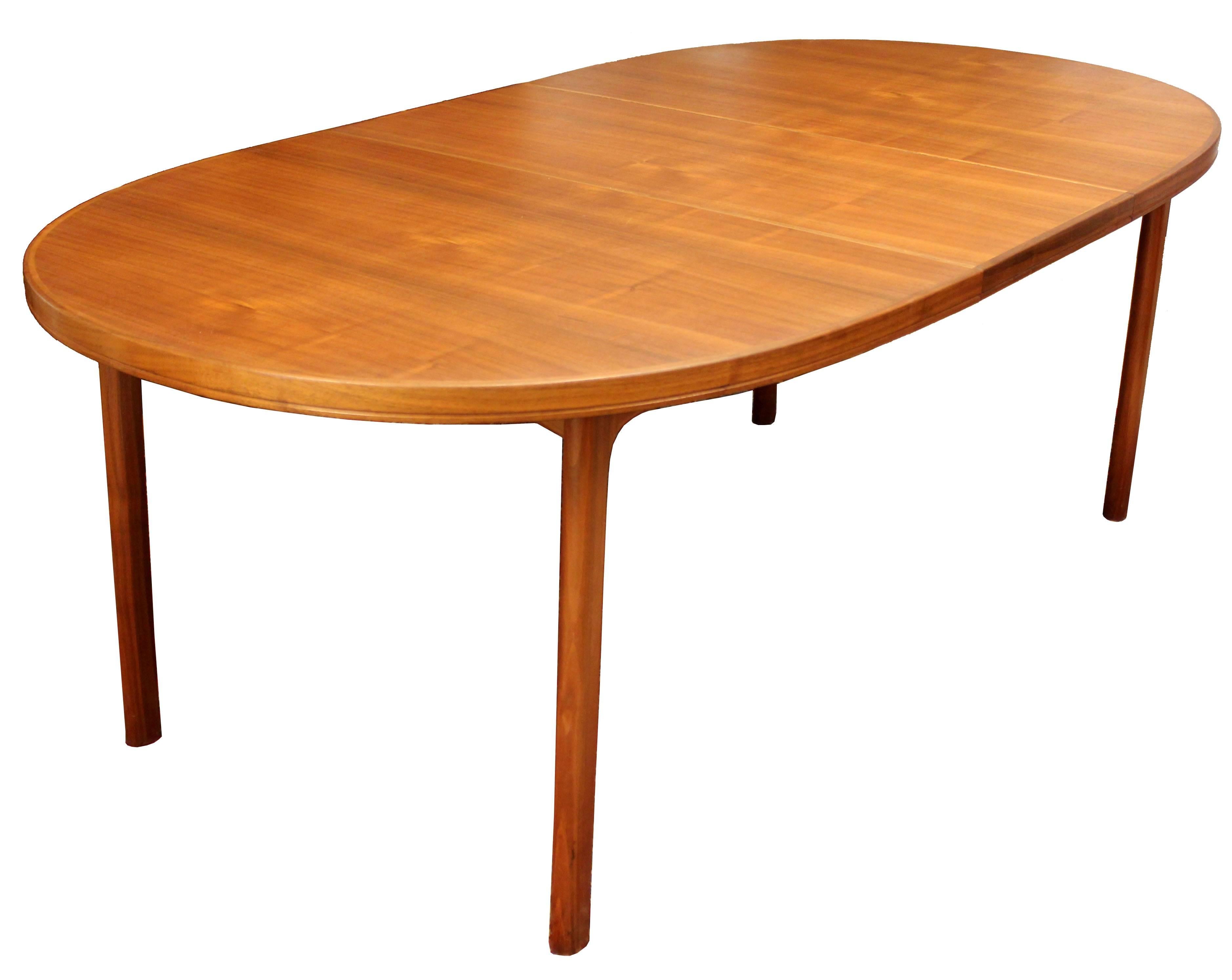 Swedish Mid-Century Modern Folke Olsson DUX Dining Set, 1960s, Teak and Cane