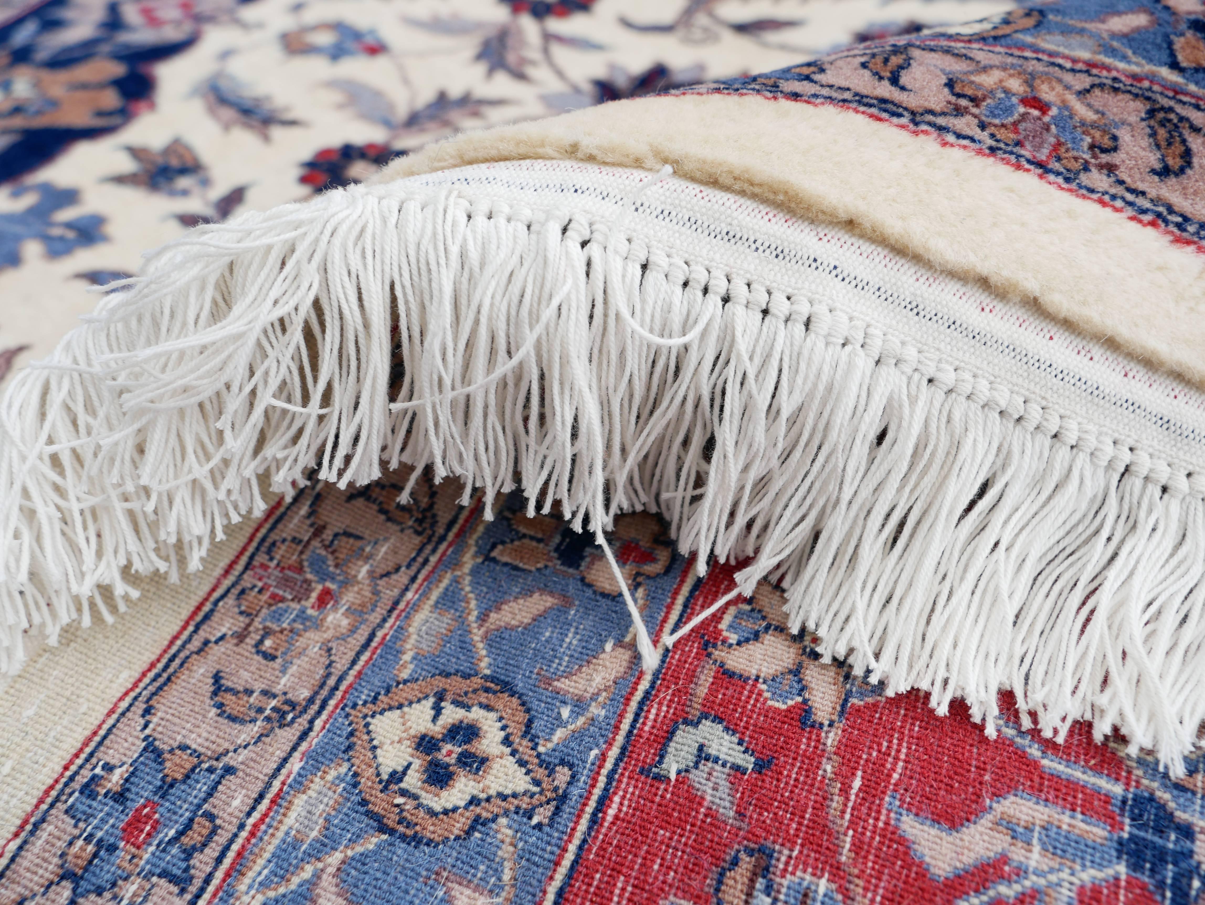 Hand-Knotted  Sino-Persian Isfahan For Sale