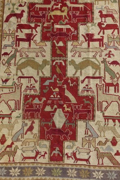 Vintage Nomadic Caucasian Soumak