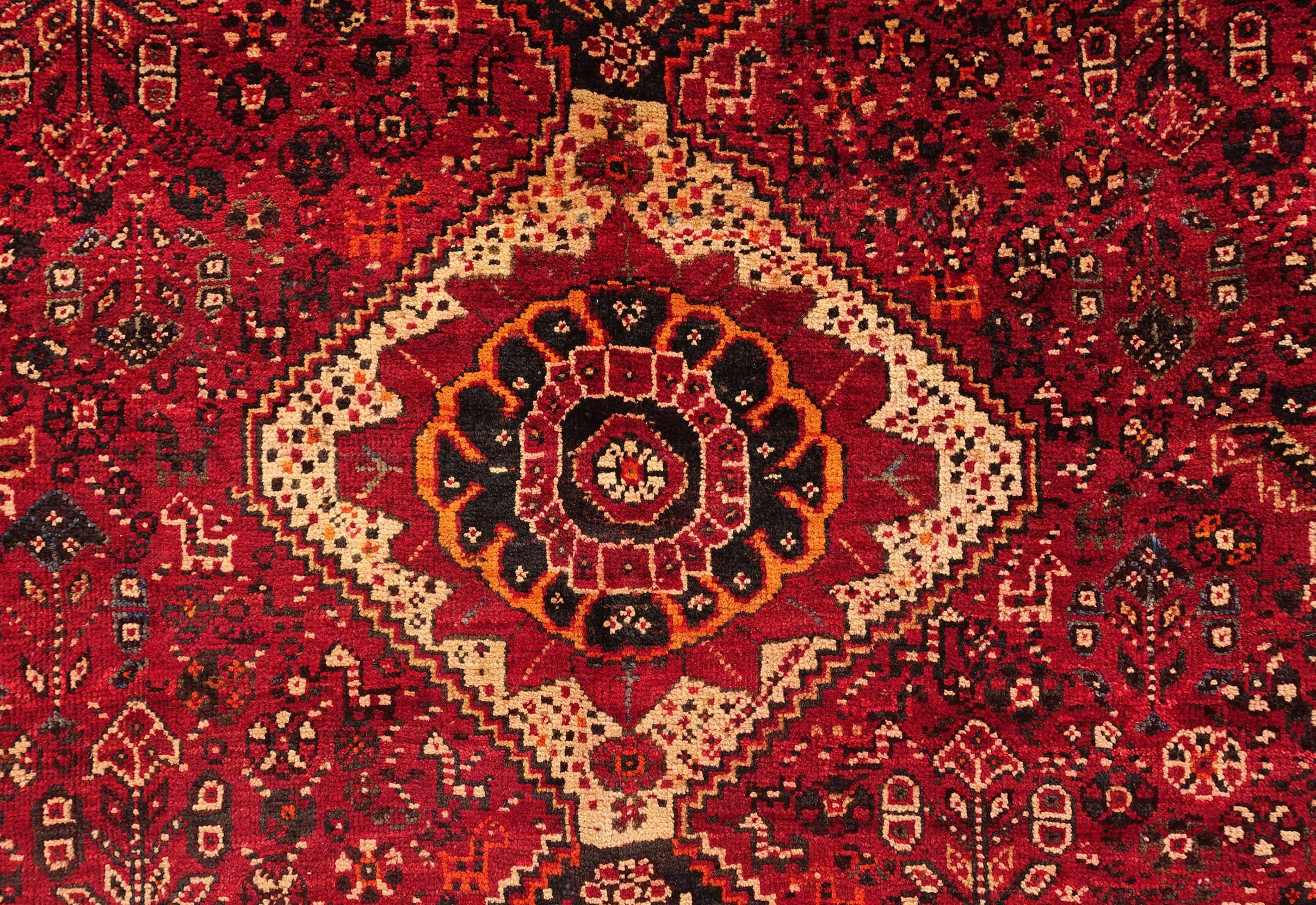 Vintage Persian Shiraz Carpet 1