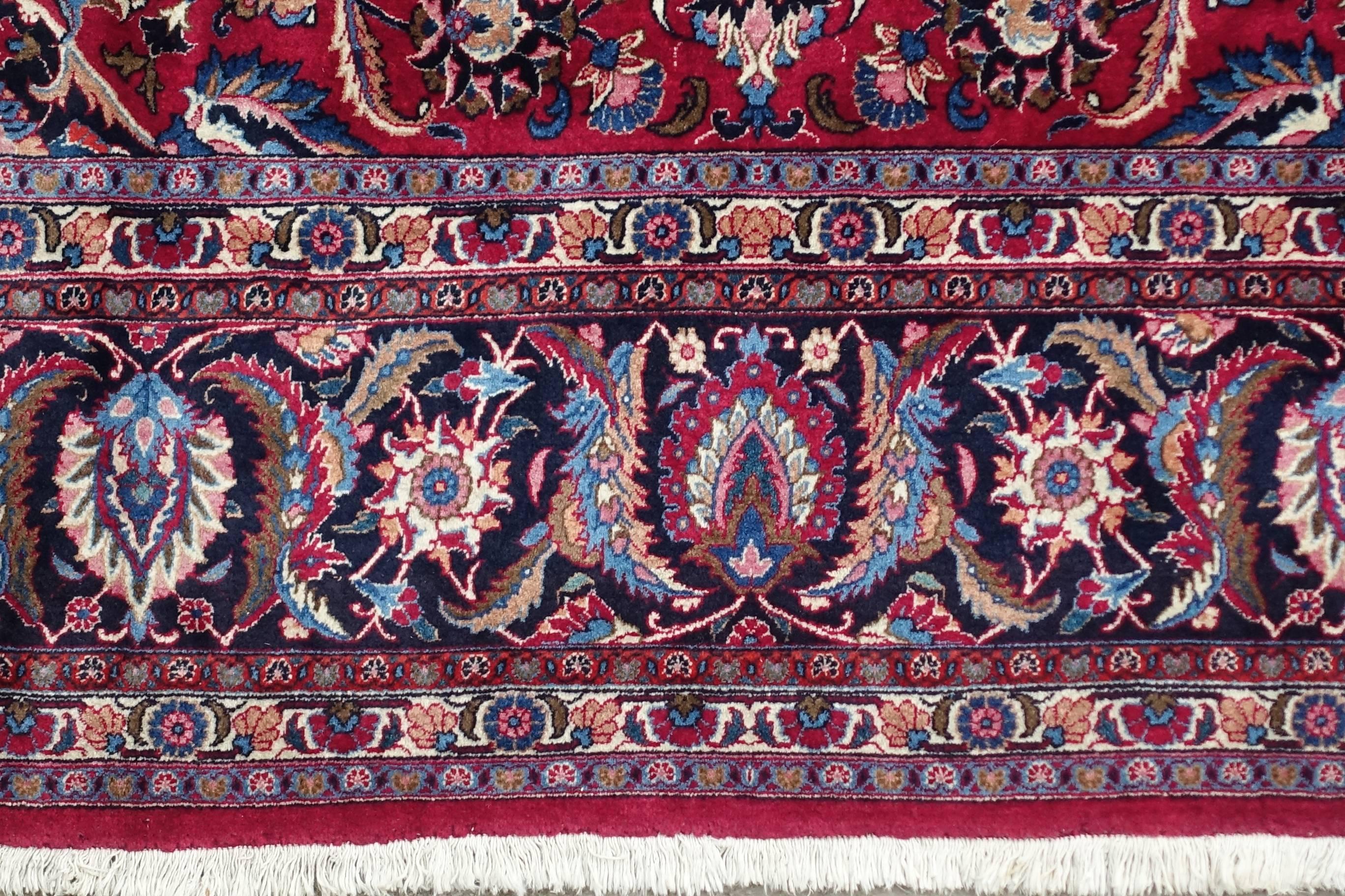 Extra Large Vintage Persian Khorasan Carpet 5