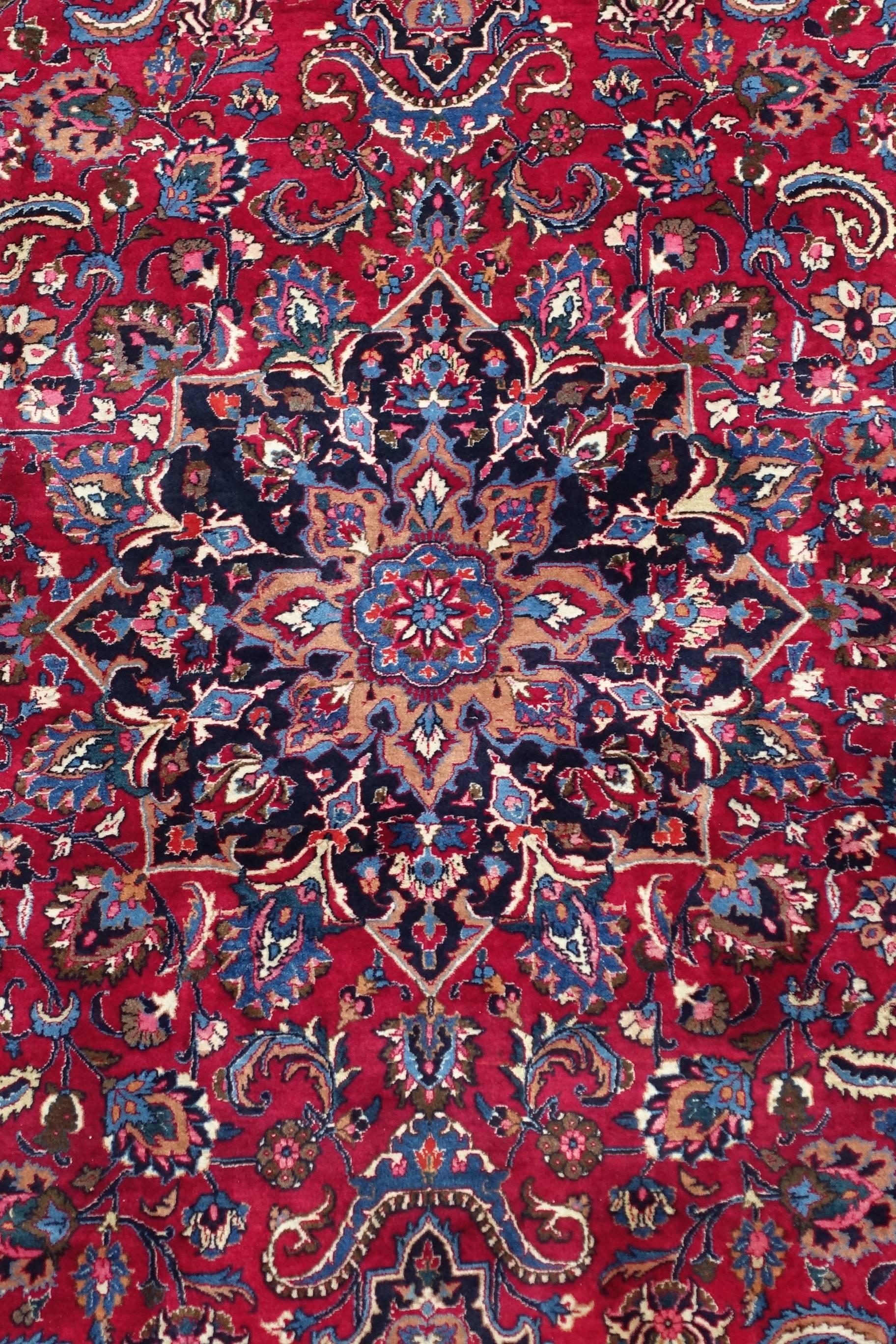 Extra Large Vintage Persian Khorasan Carpet 4