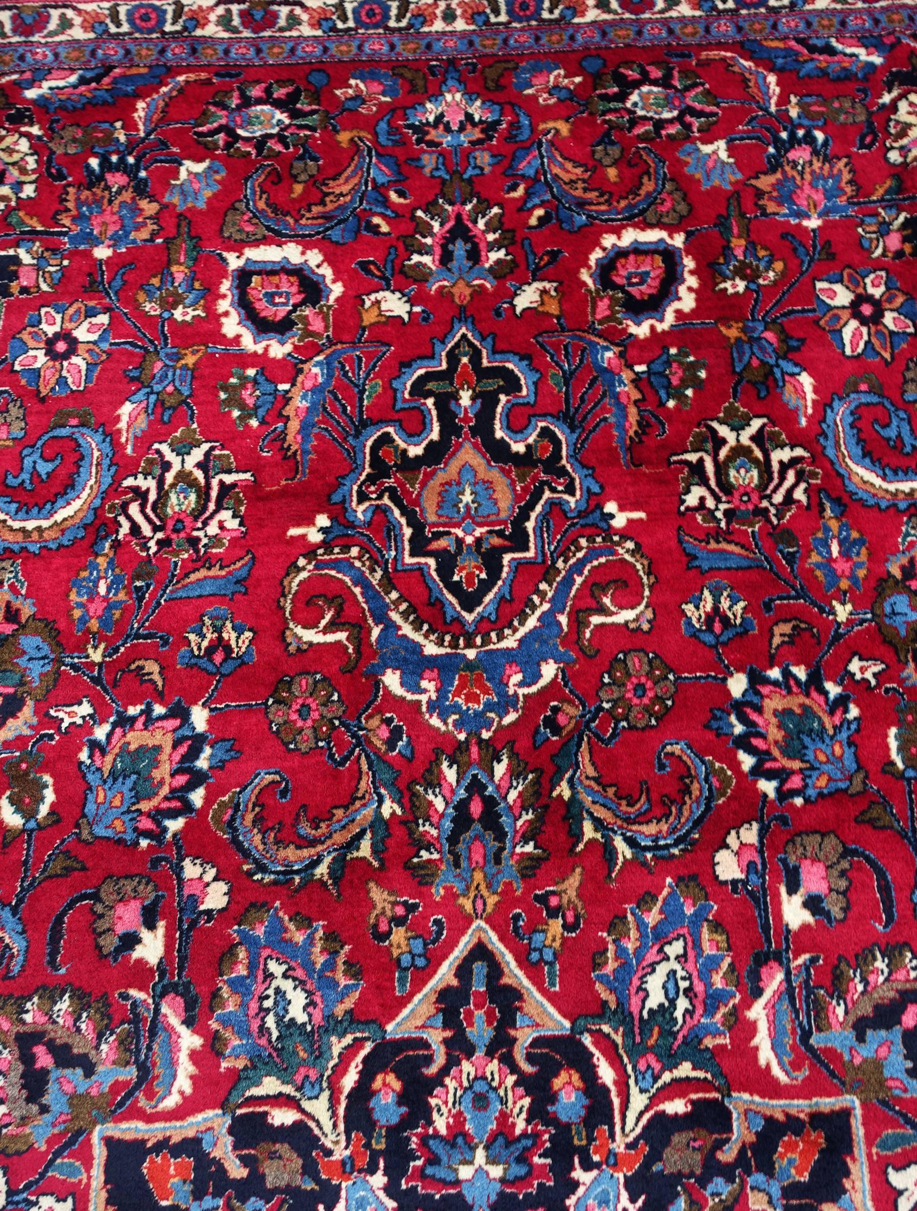 Extra Large Vintage Persian Khorasan Carpet 1