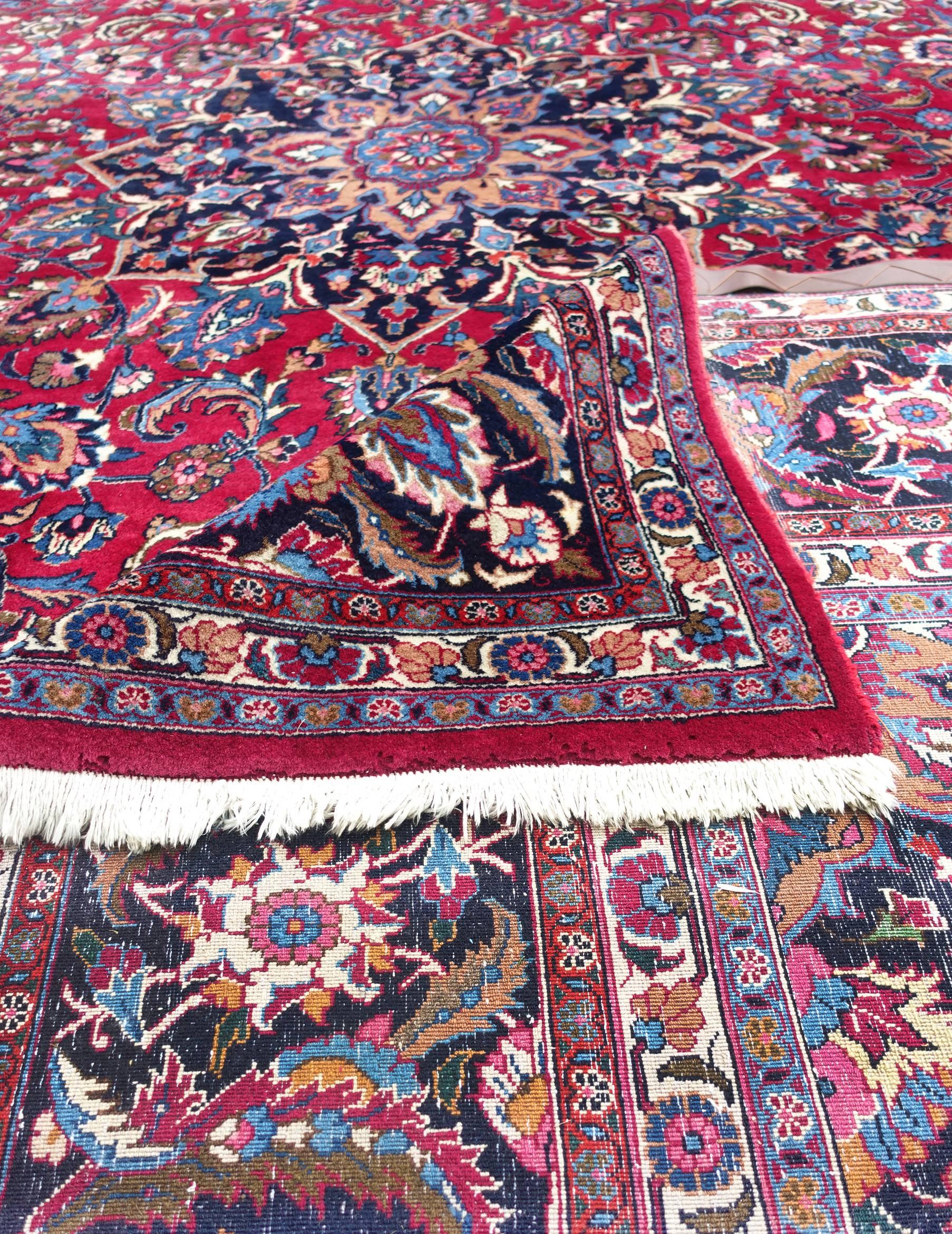 Extra Large Vintage Persian Khorasan Carpet 3