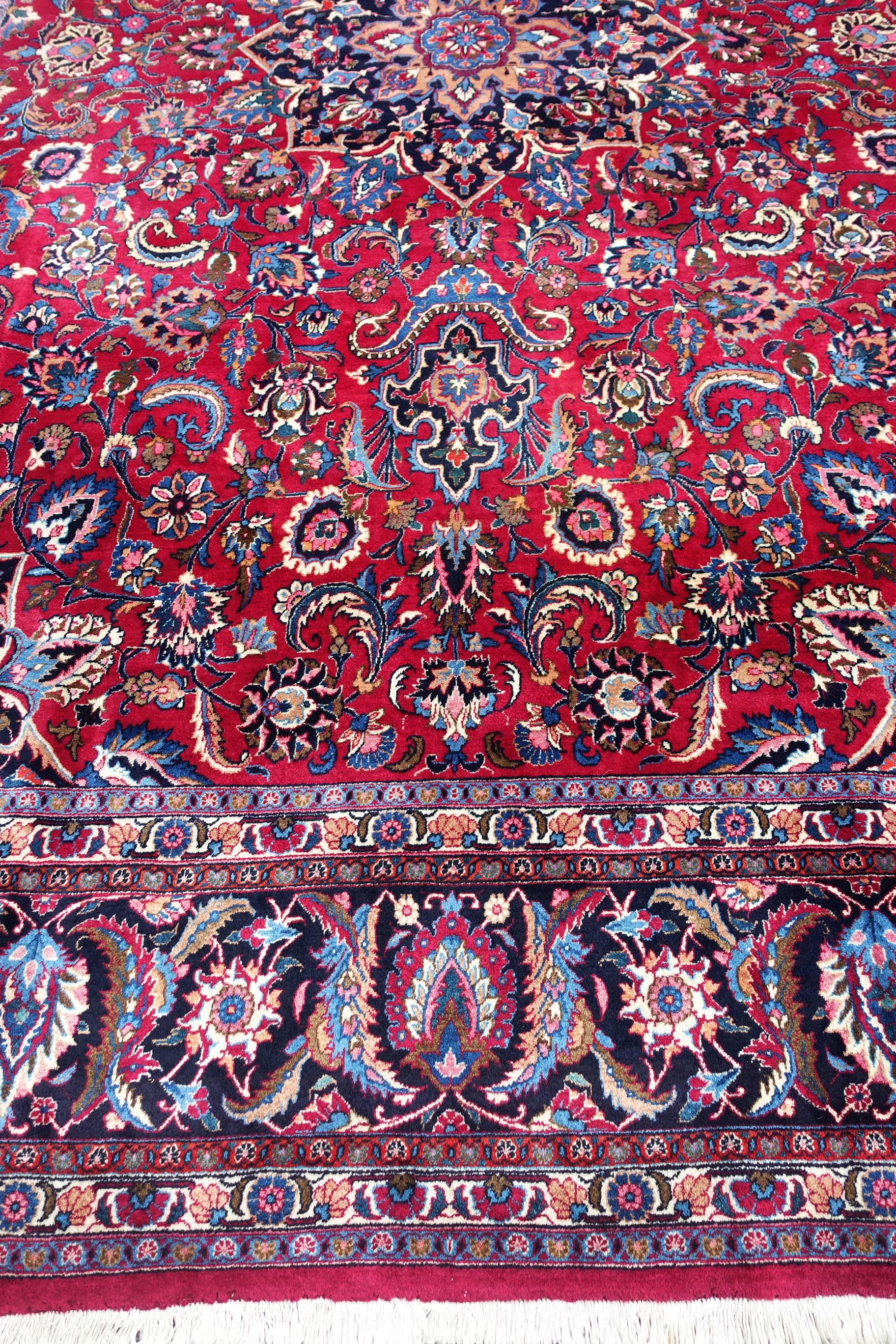 Extra Large Vintage Persian Khorasan Carpet 2